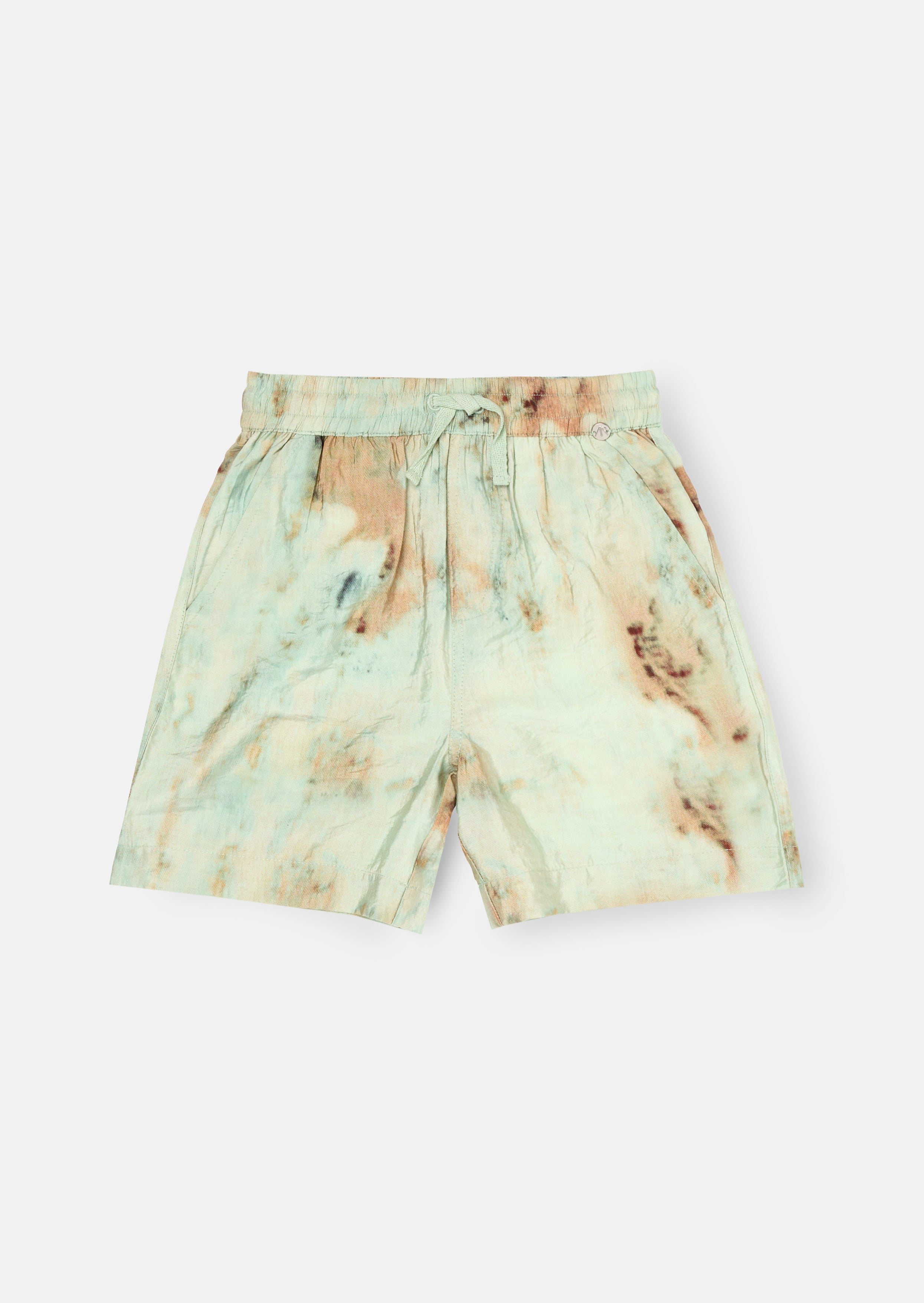Teddy Tie Dye Print Short
