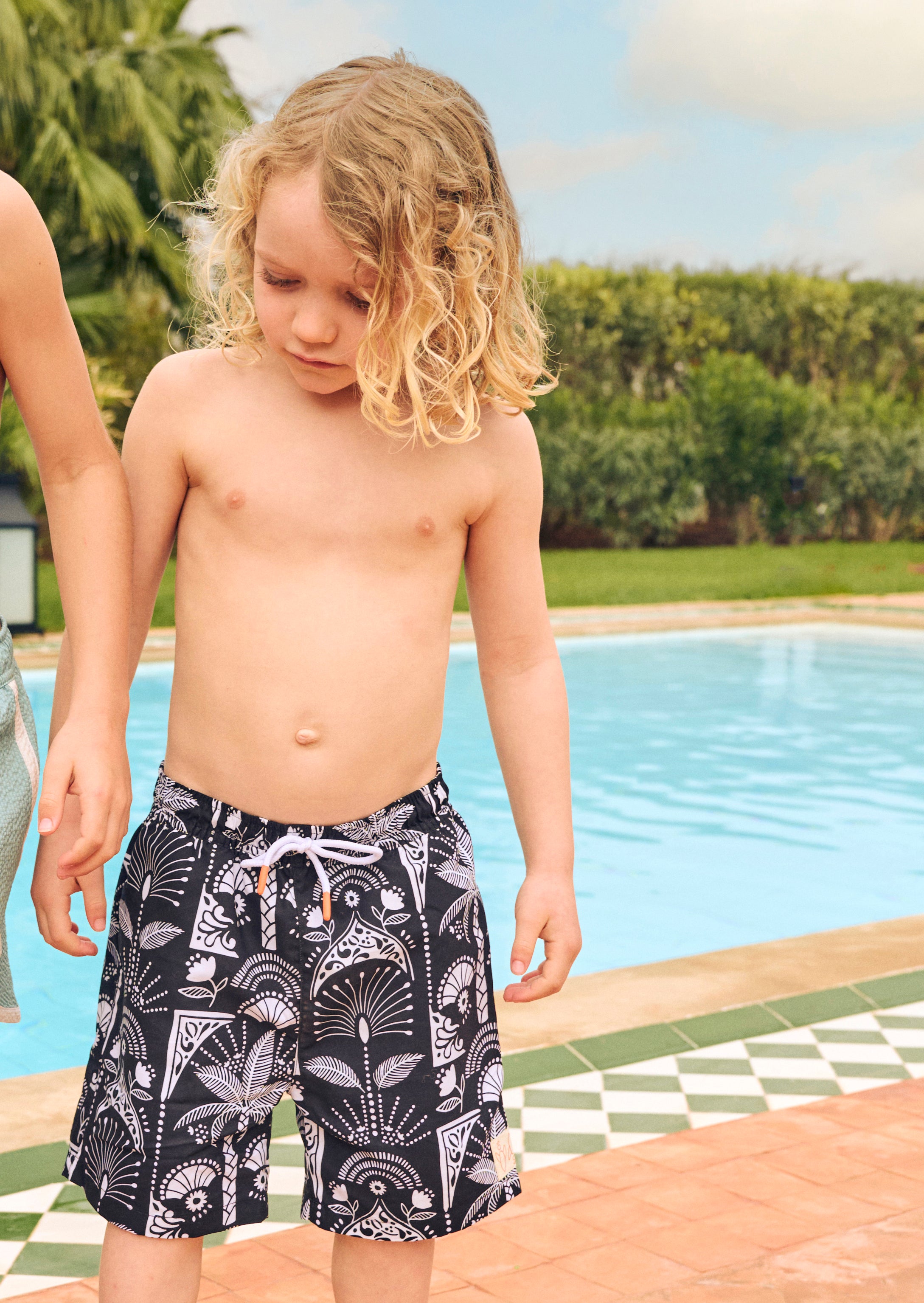 Sandy Print Swim Short