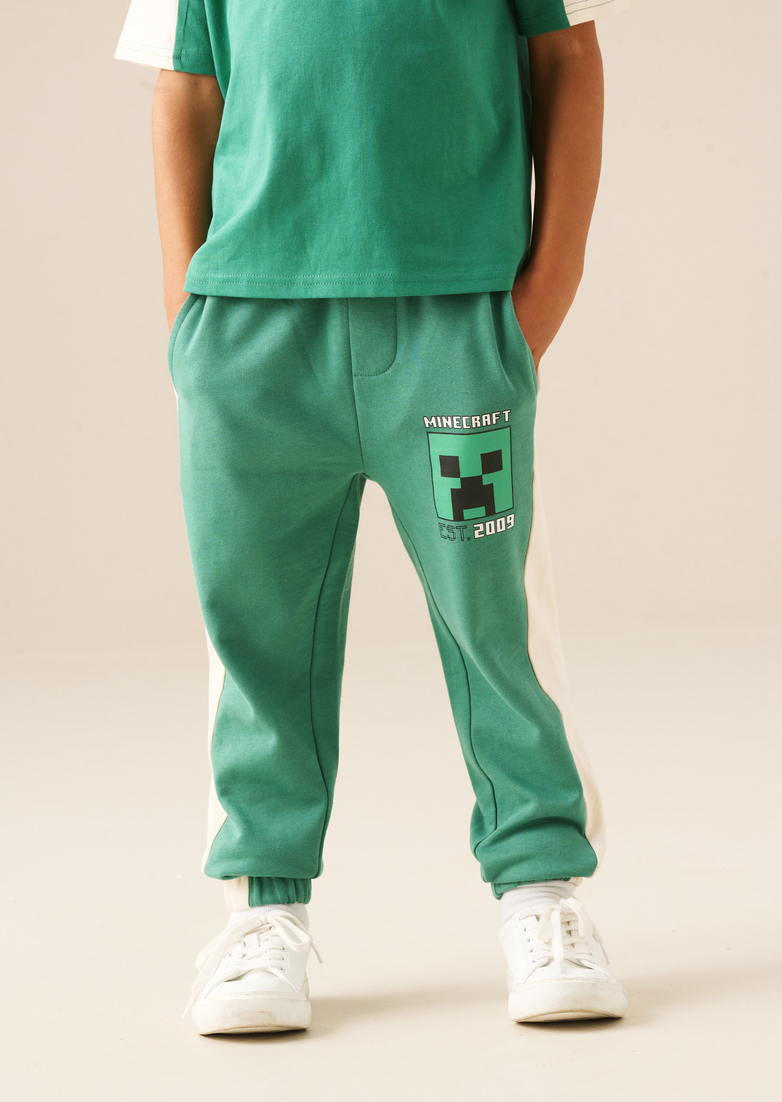 Jogger Minecraft à bande latérale