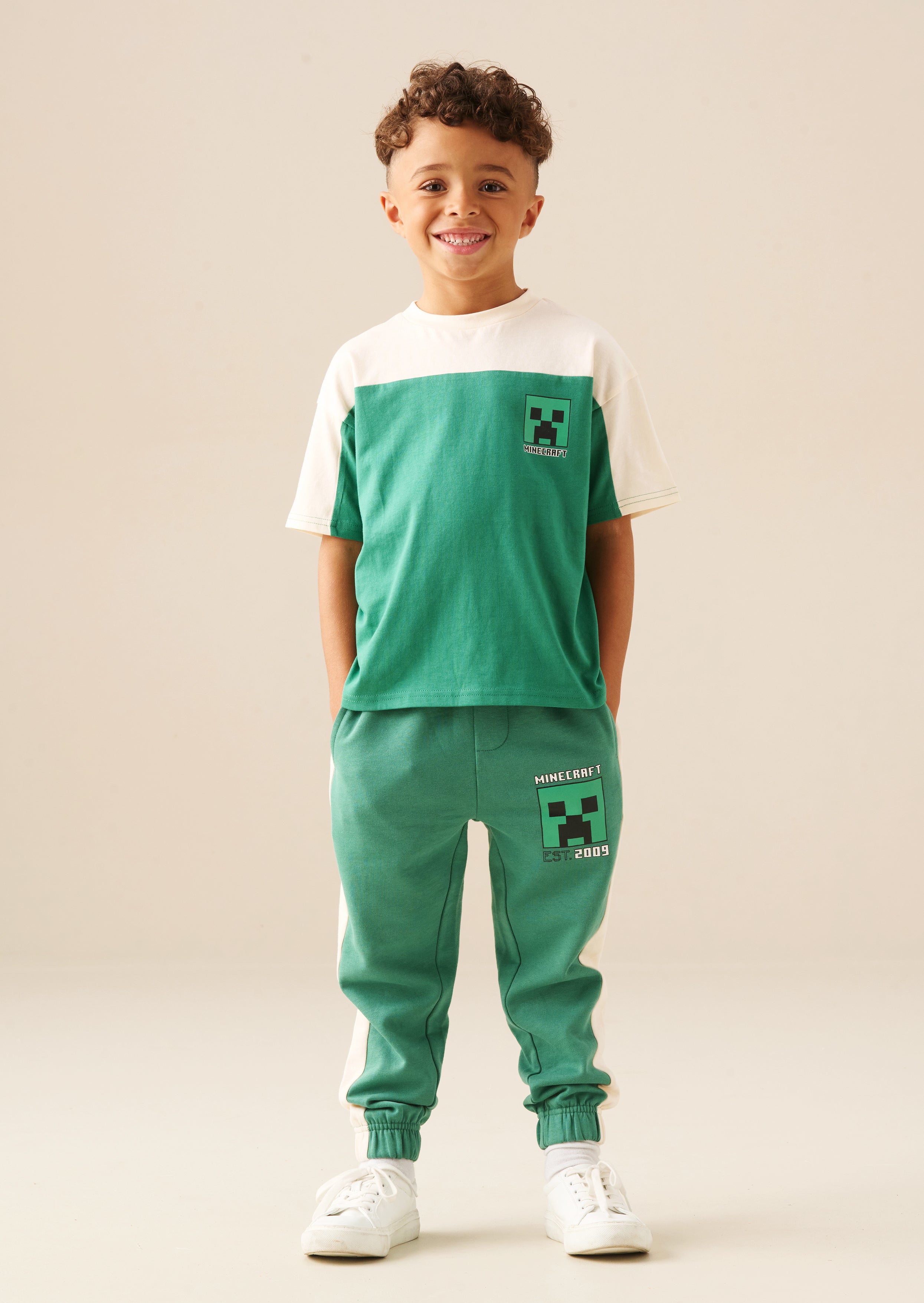 Jogger Minecraft à bande latérale