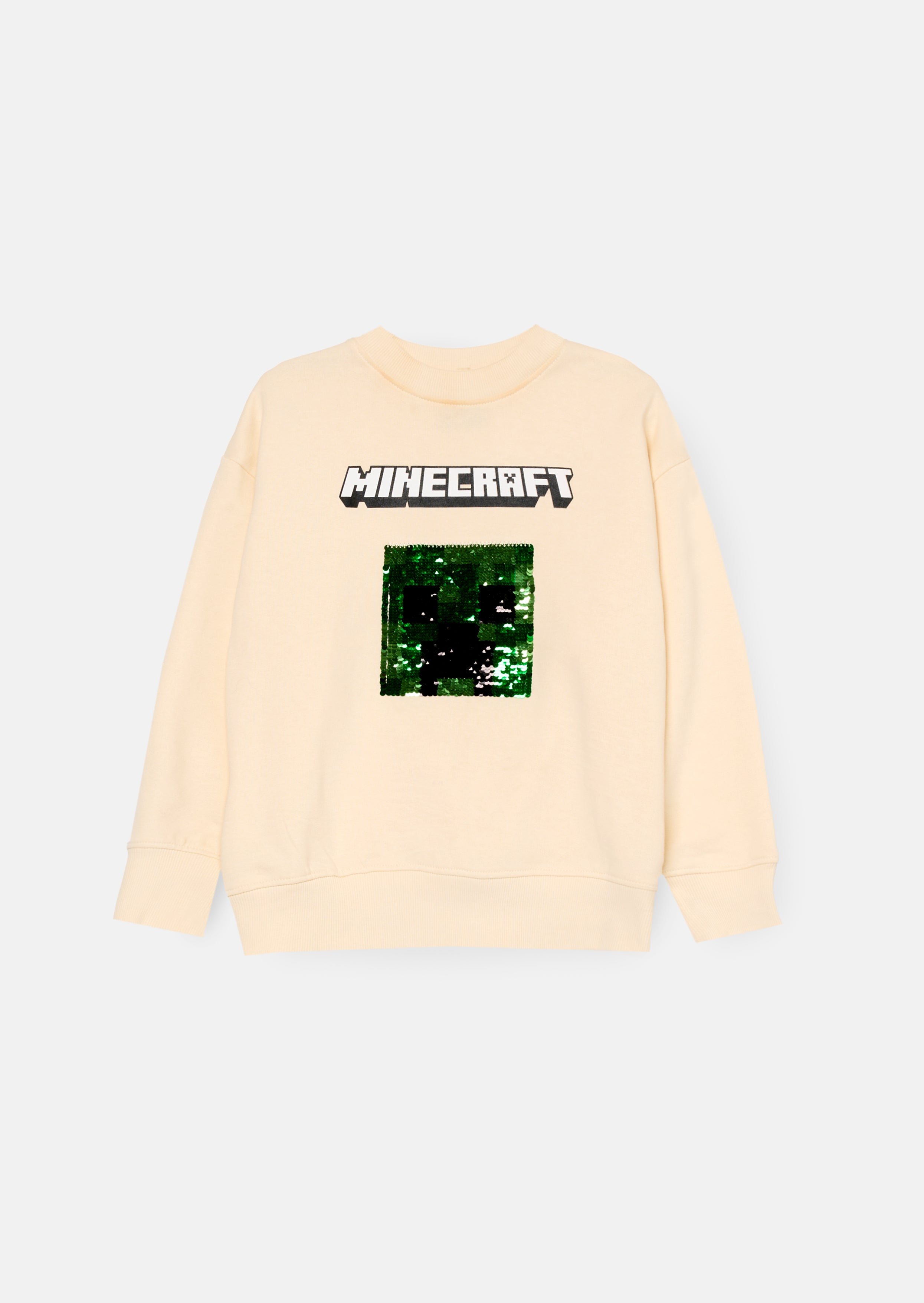 Minecraft Pailletten-Sweatshirt
