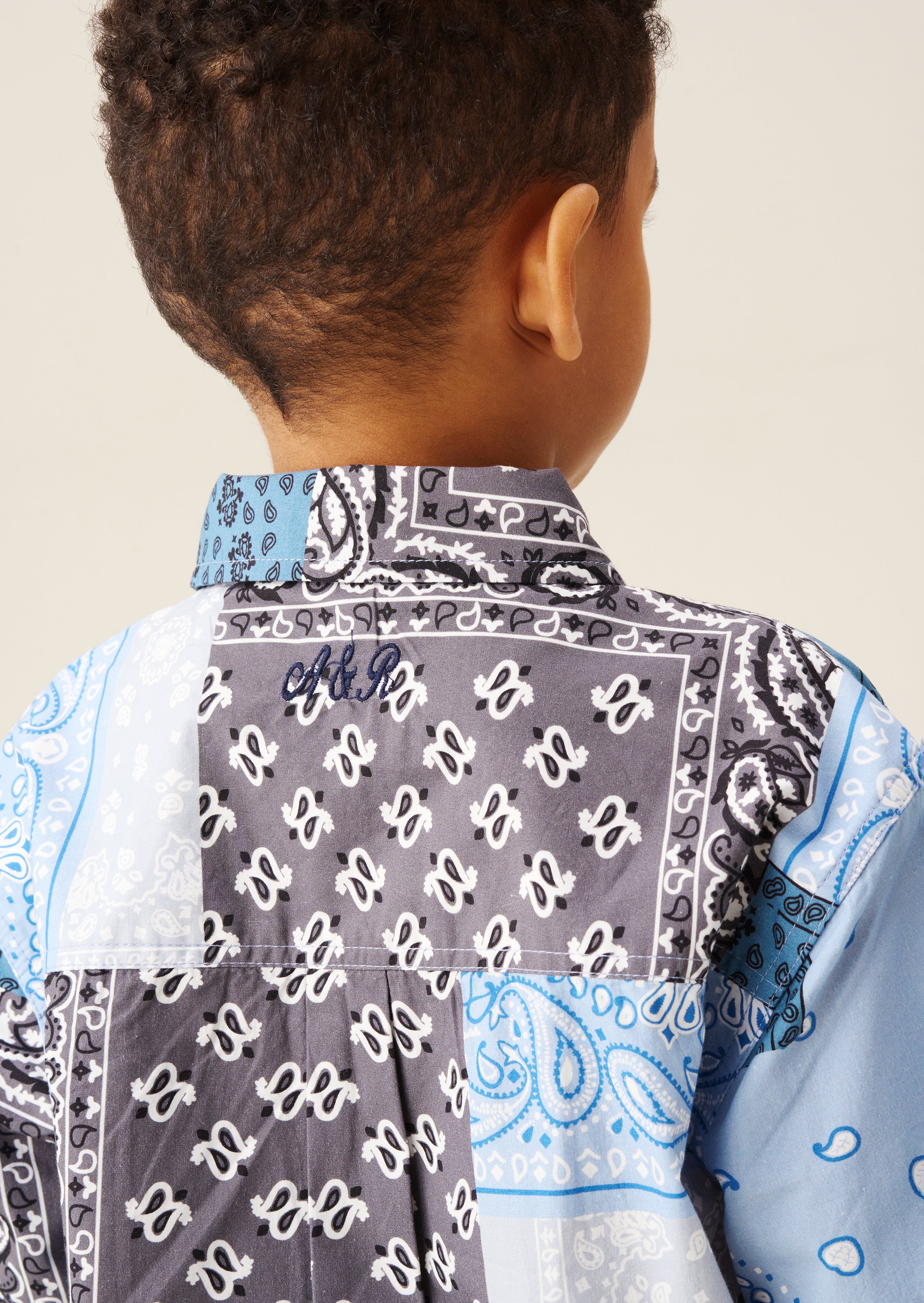 Camicia con stampa a bandana Bryson