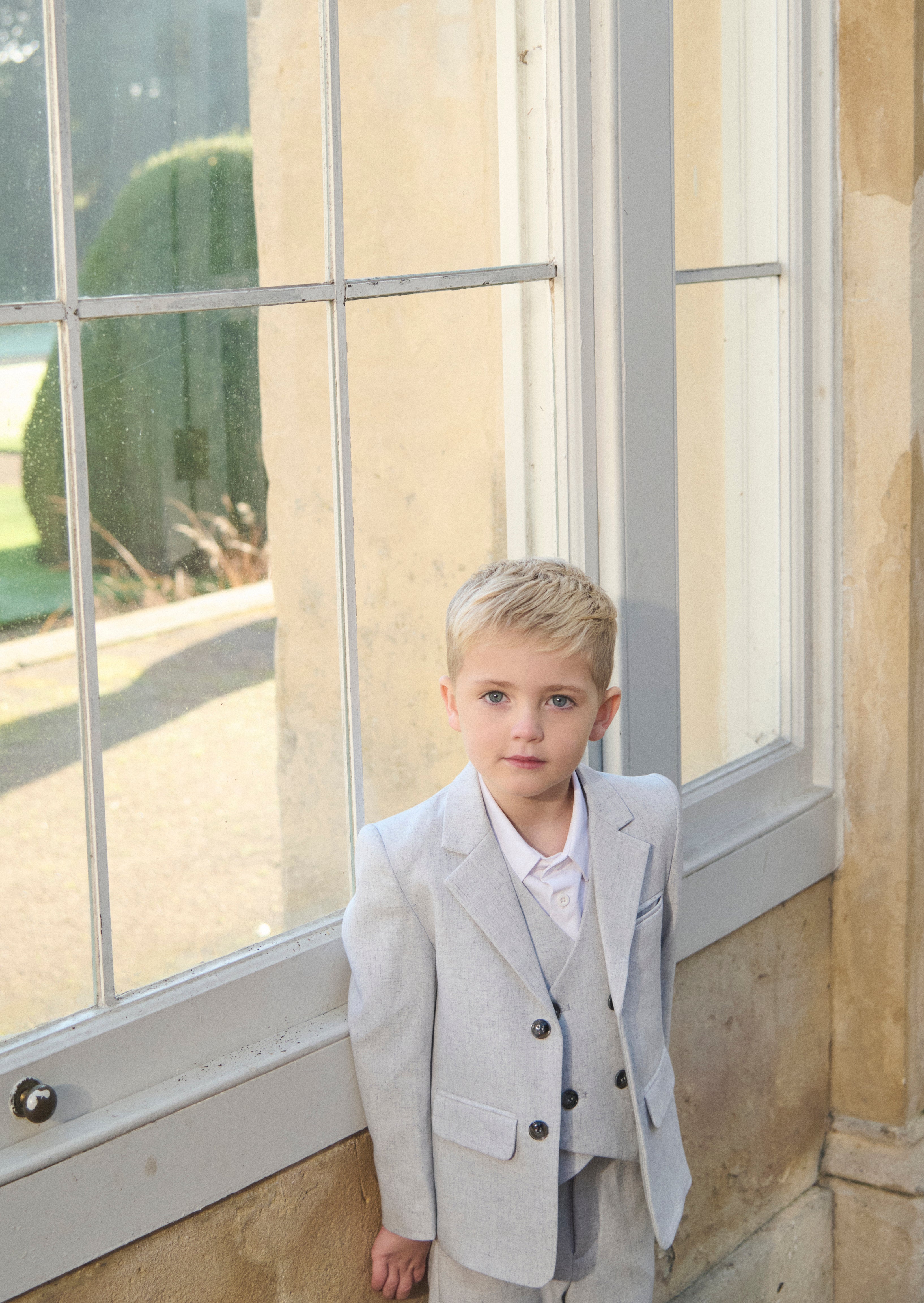 Luca Melange Waistcoat Set