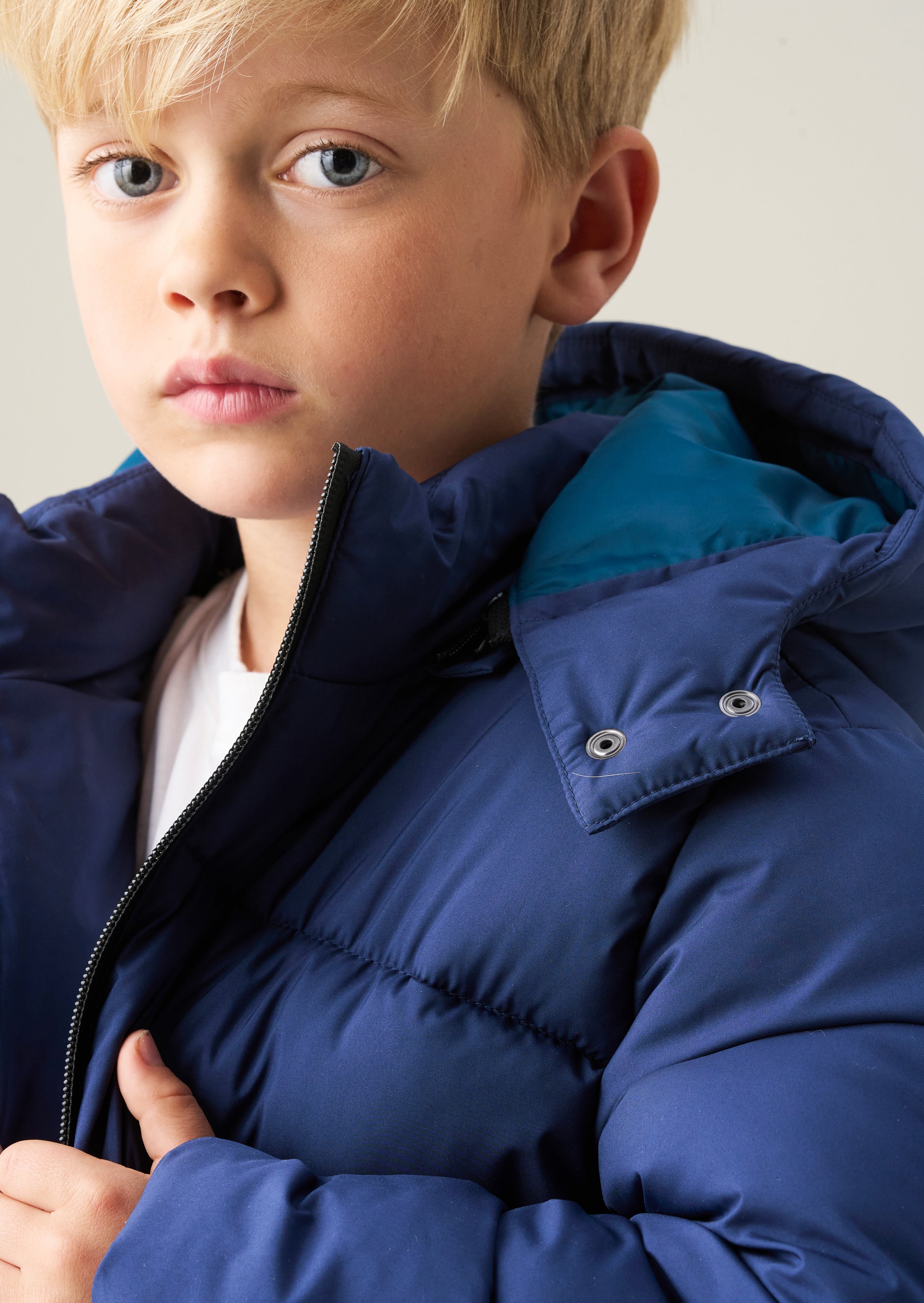 Cappotto trapuntato Troy con fodera in pile