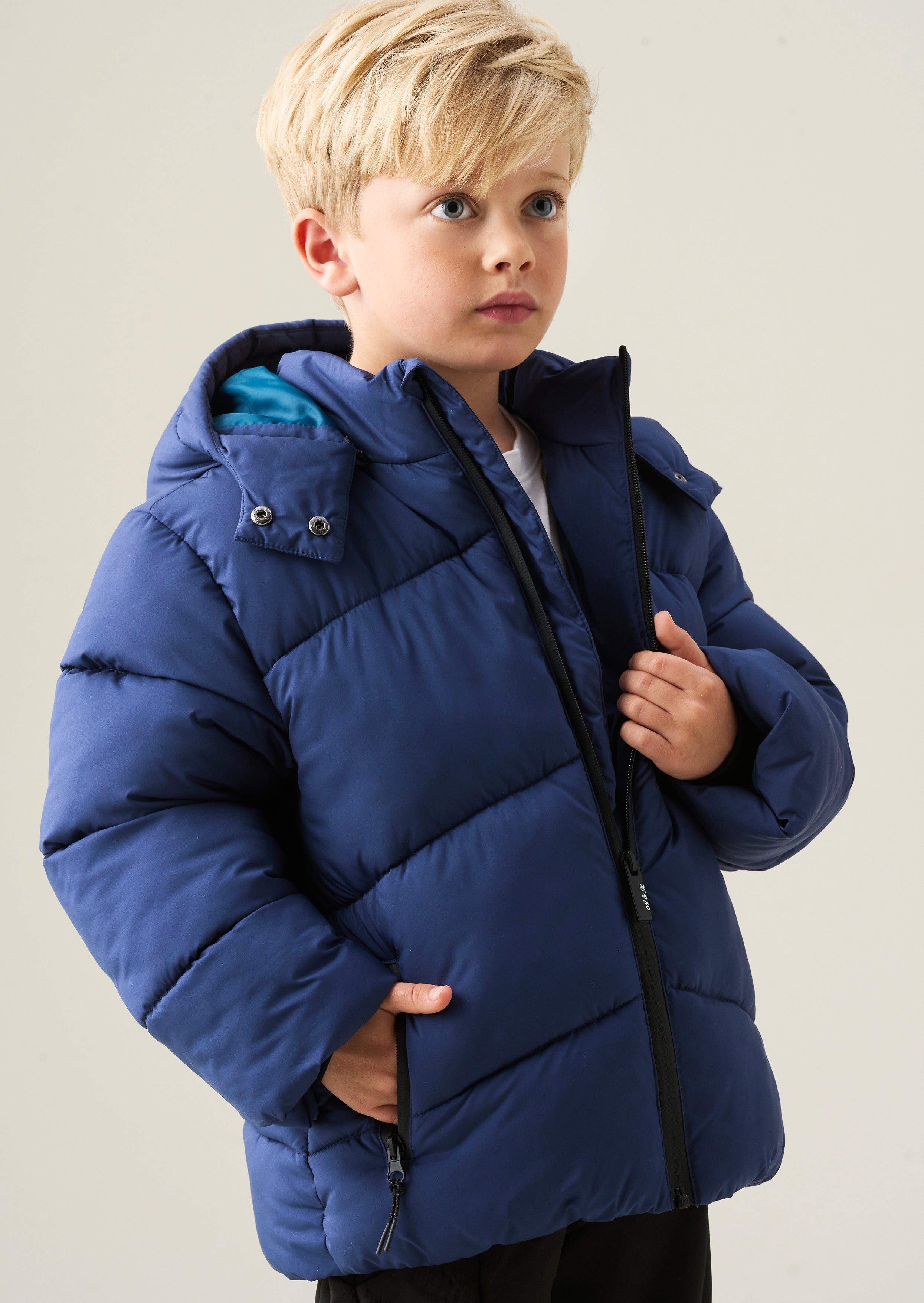 Cappotto trapuntato Troy con fodera in pile