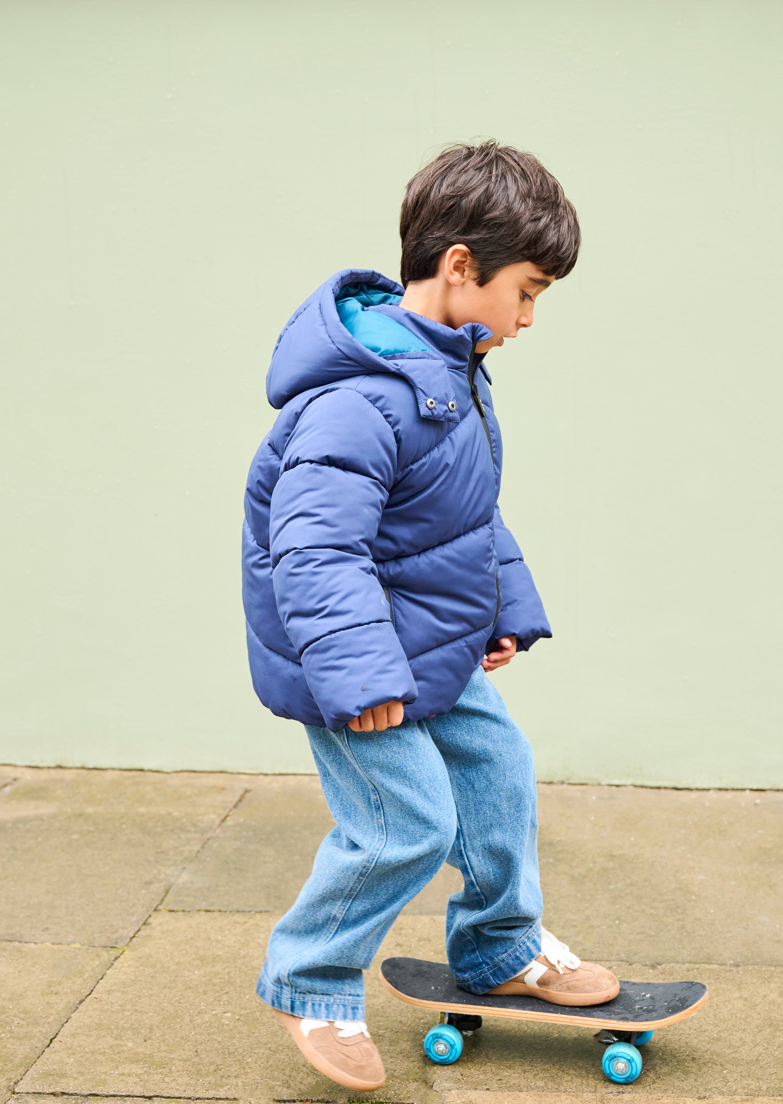 Troy Quilted Fleece Lined Coat