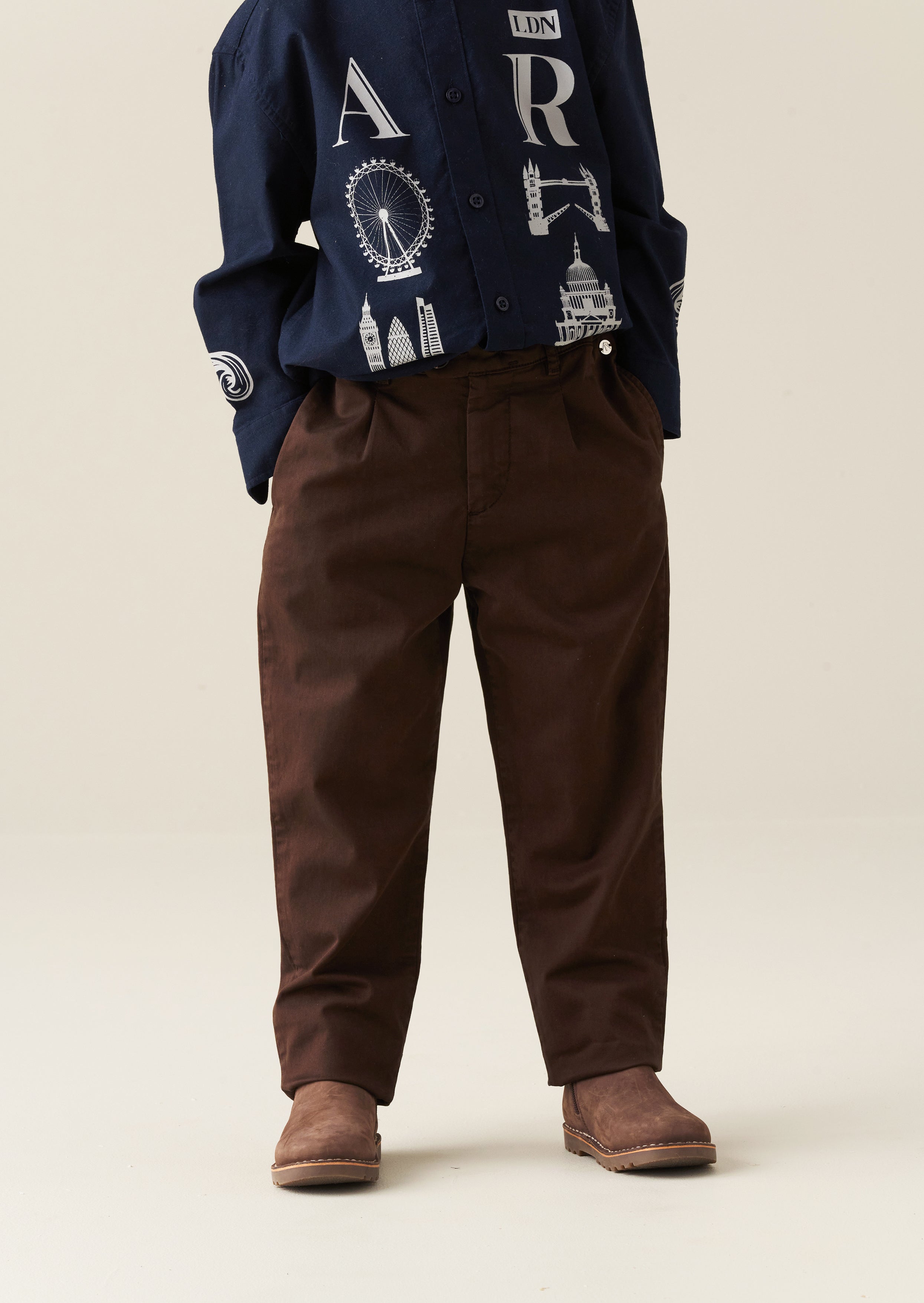 Harrison schmal zulaufende Chinohose