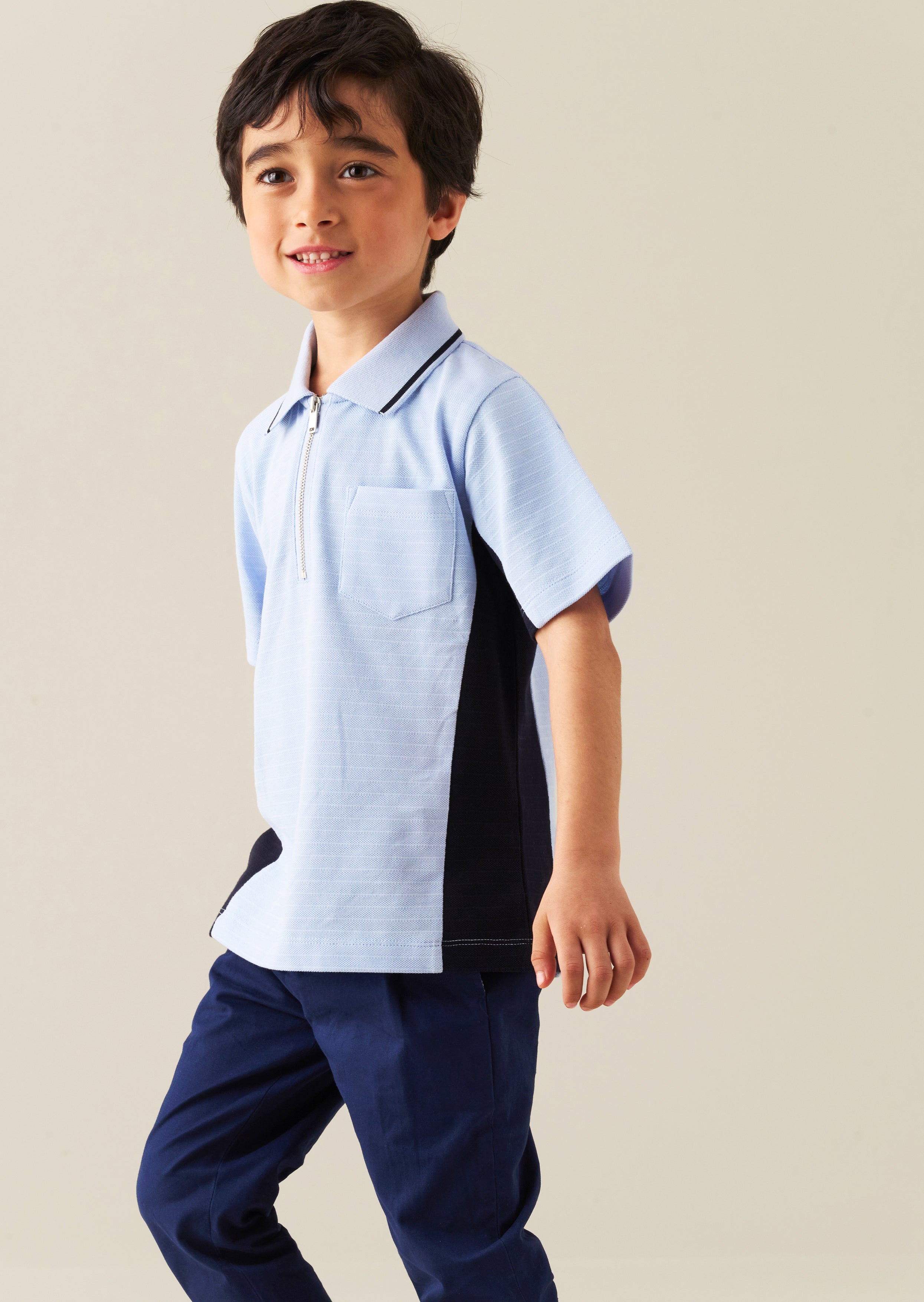 Kai Colour Block Polo