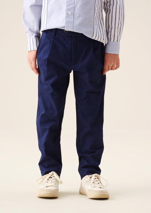 Wilf Navy Smart Chino