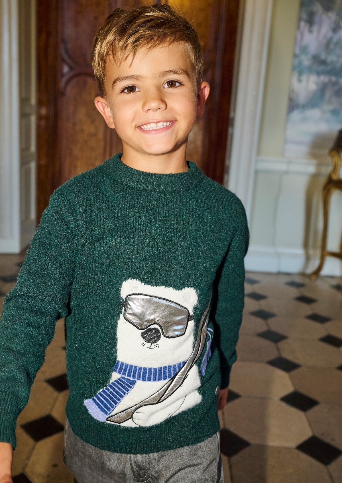 Erik Novelty Knit Jumper