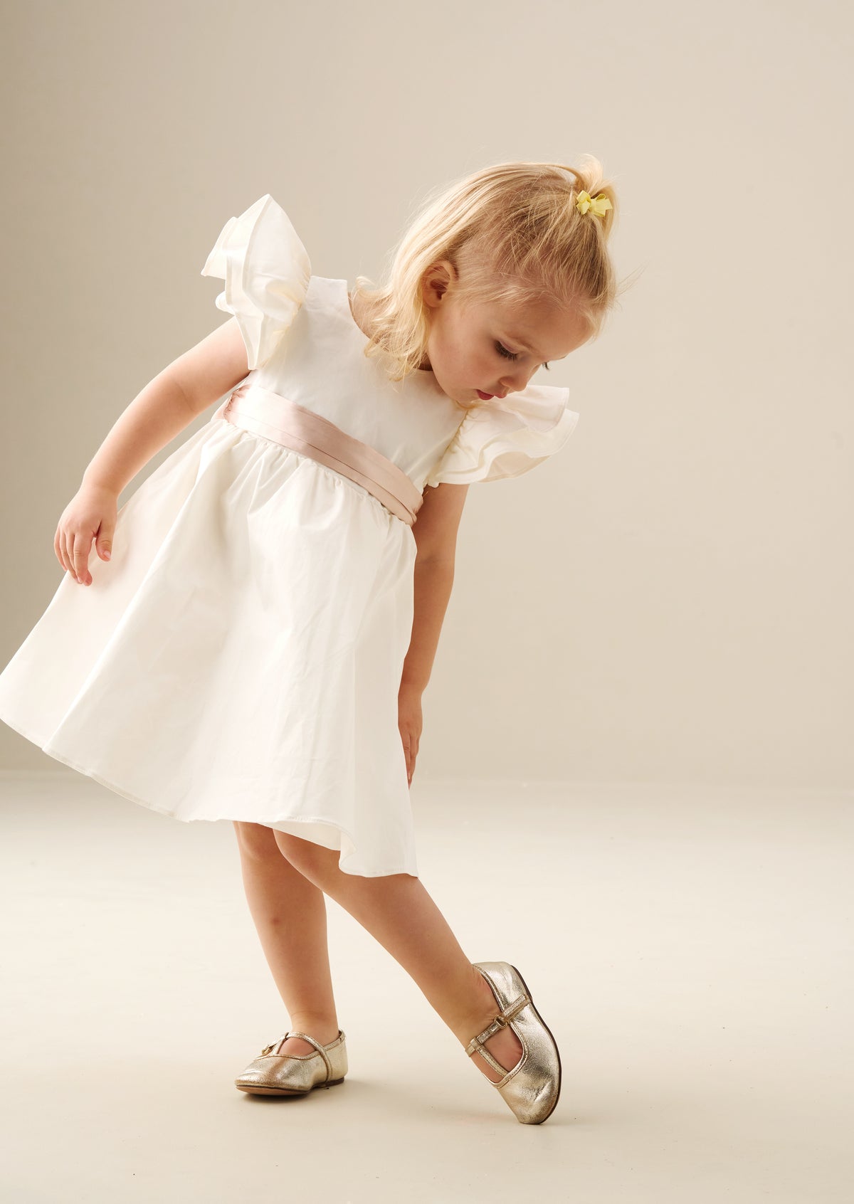 Sylvie Sateen Sash Dress