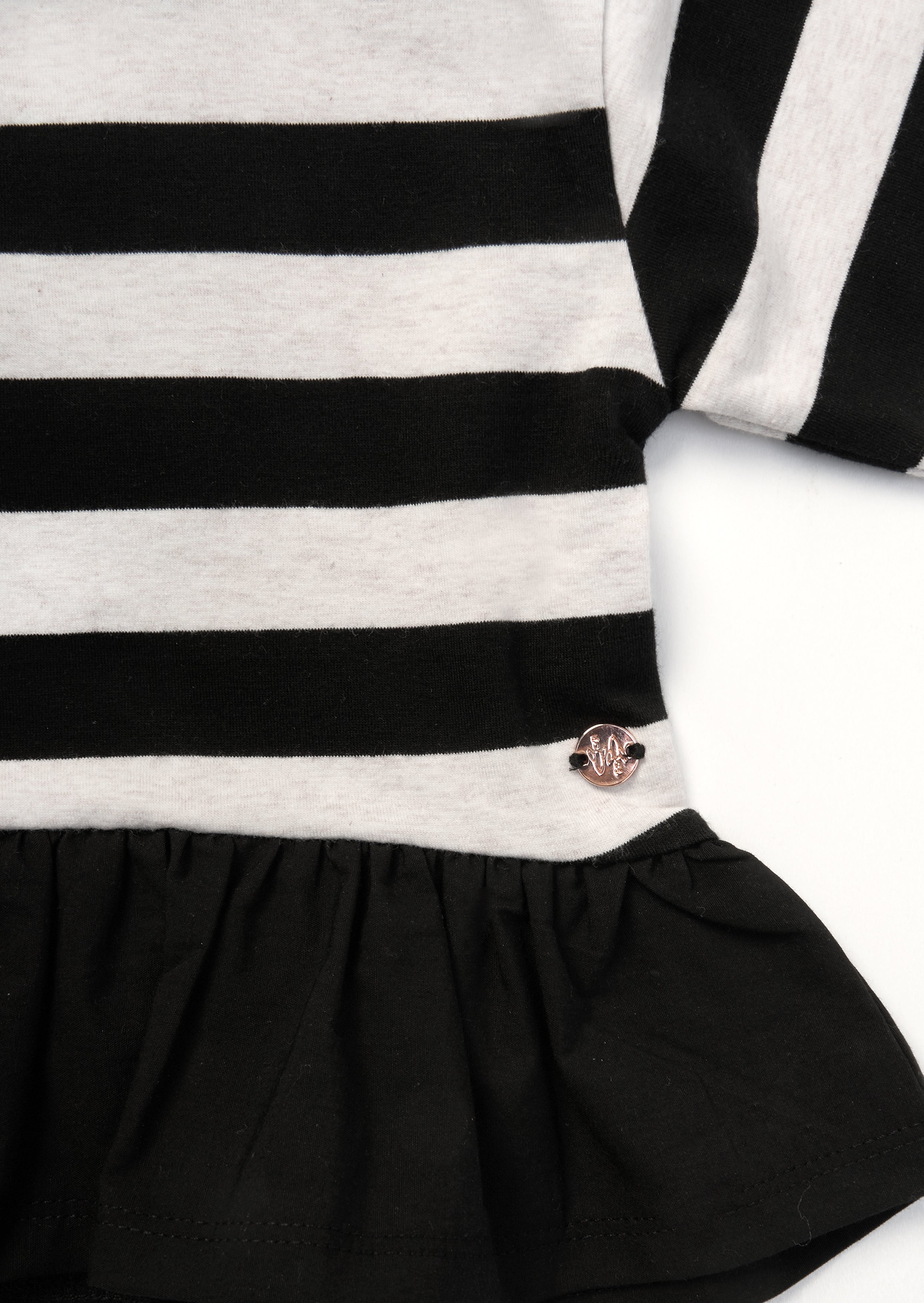 Haut en jersey rayé Marley et legging à pois