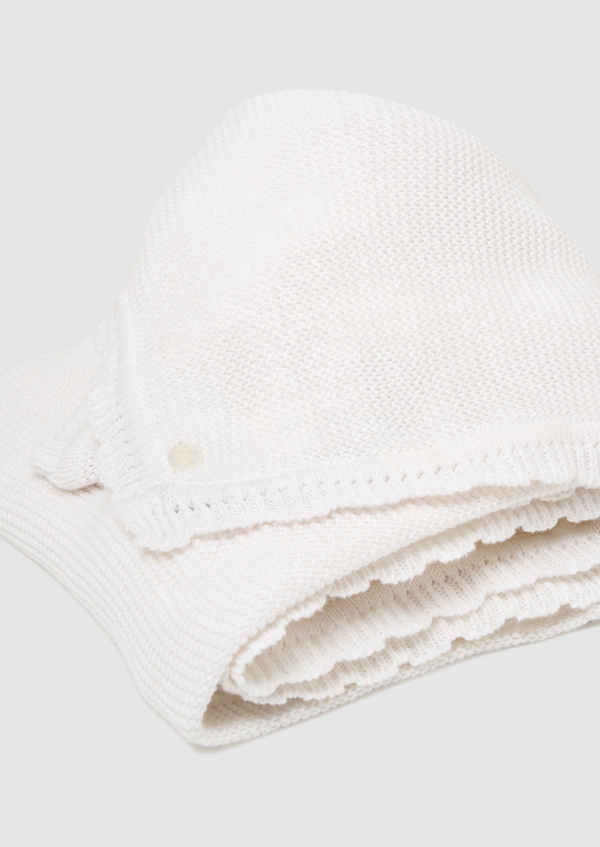Angel & Rocket Aubrey Knitted Baby Blanket