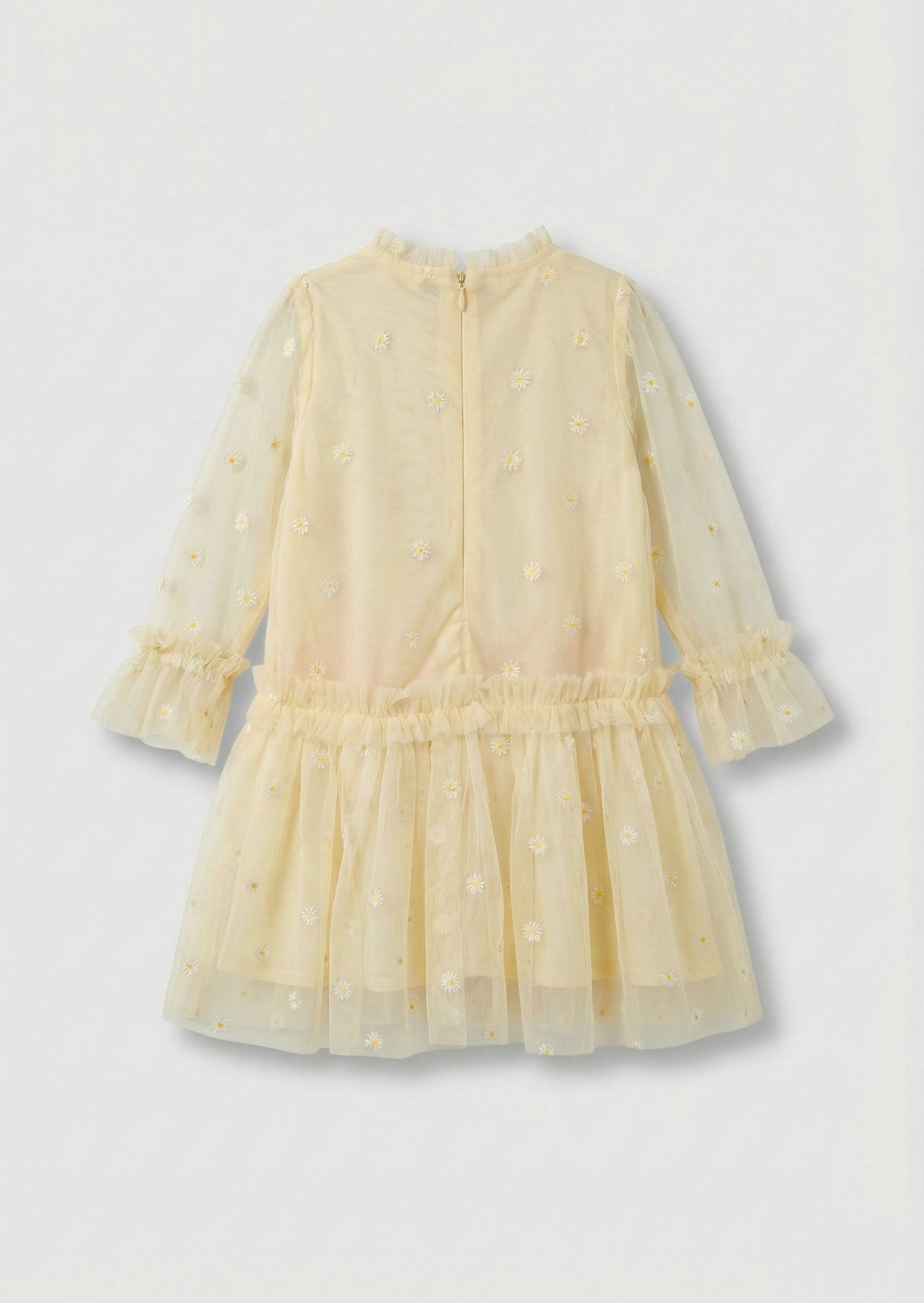 فستان شبكي مطرز بنف ديسي