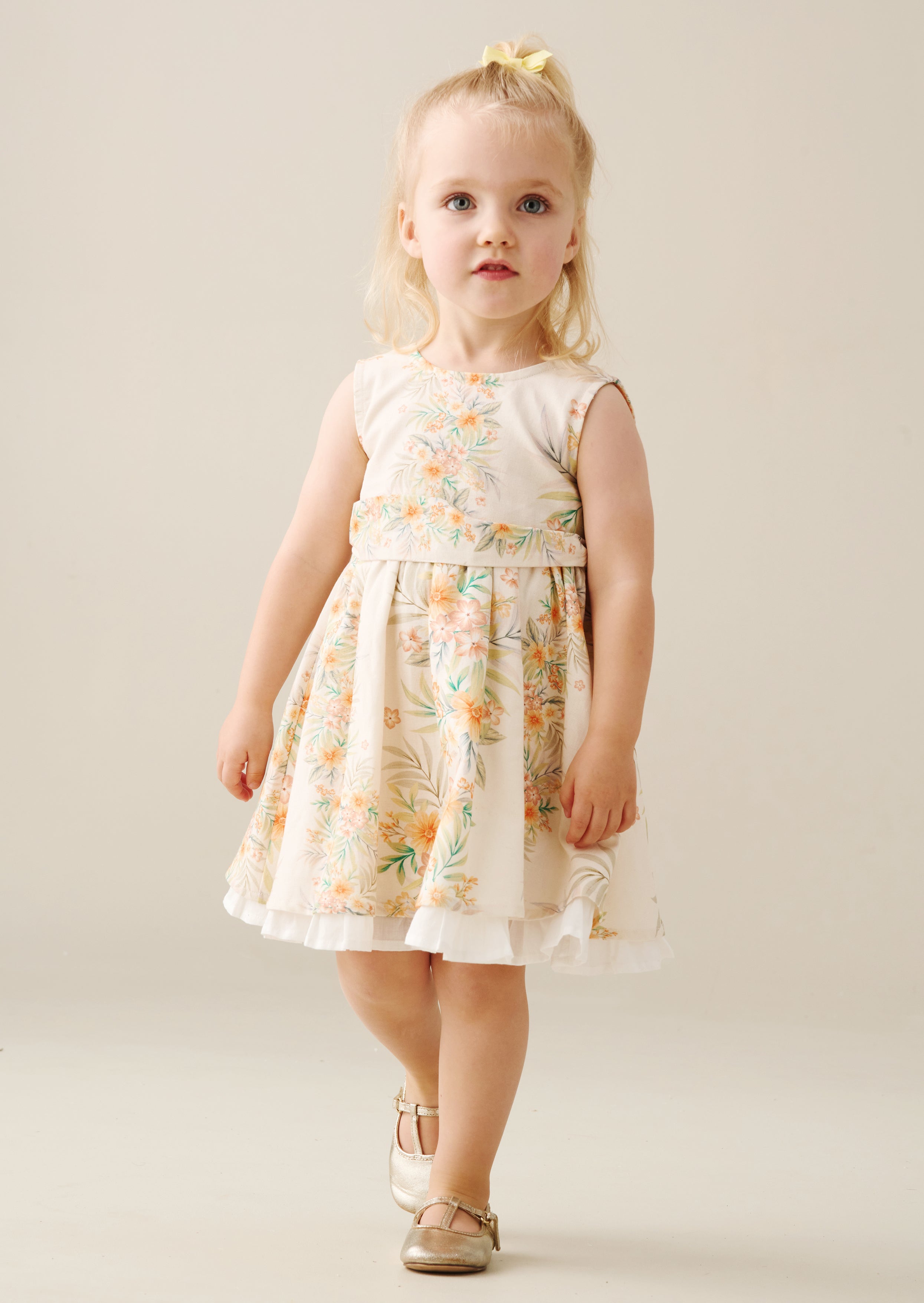 Primrose Printed Tie Waist Dress