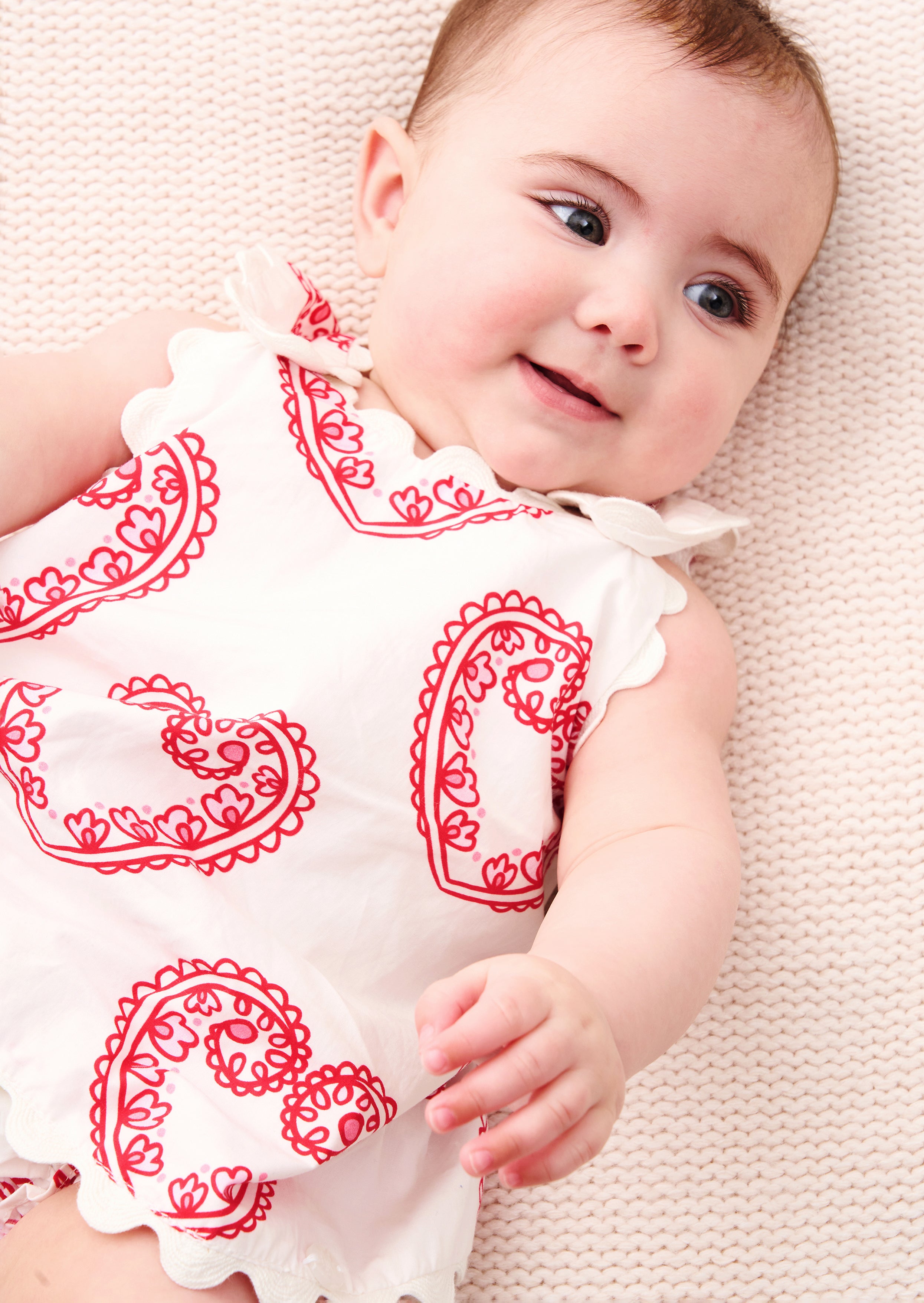 Renae Kopftuch Tunika mit Herzmuster