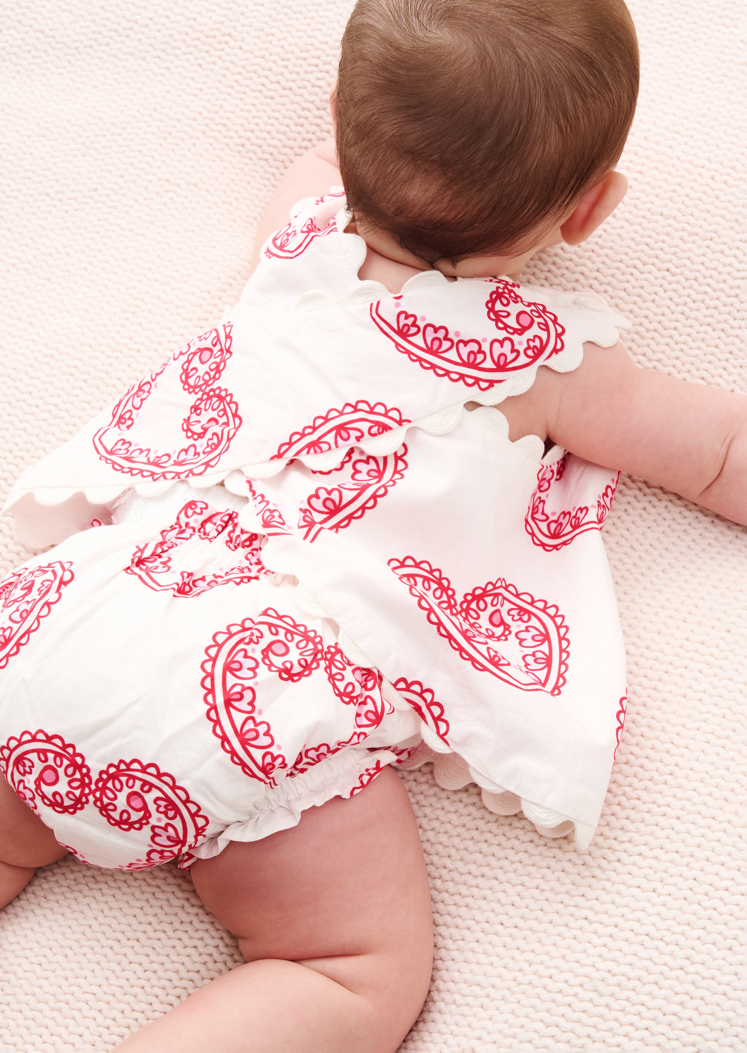 Renae Kopftuch Tunika mit Herzmuster