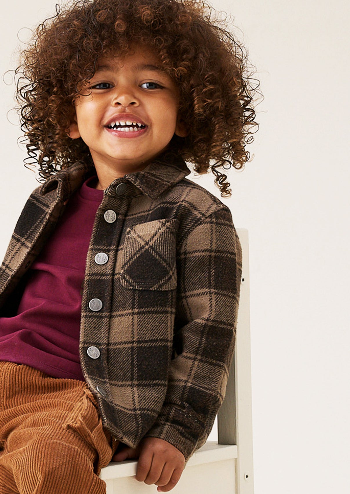 River Mini Plaid Shirt