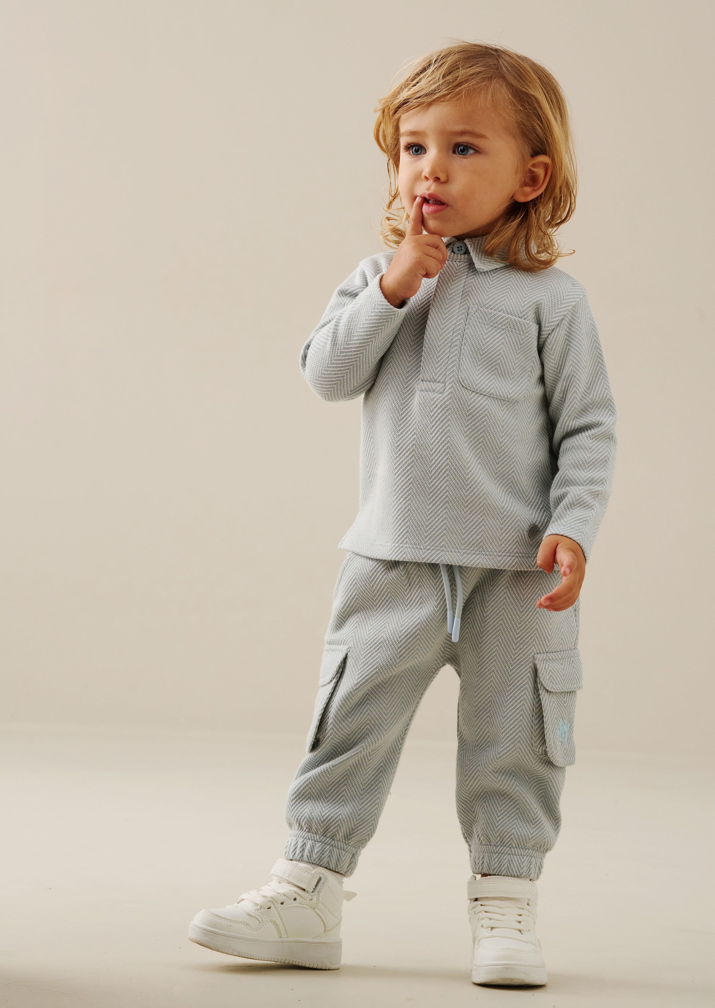 Arthur Mini Herringbone Co-Ord Set