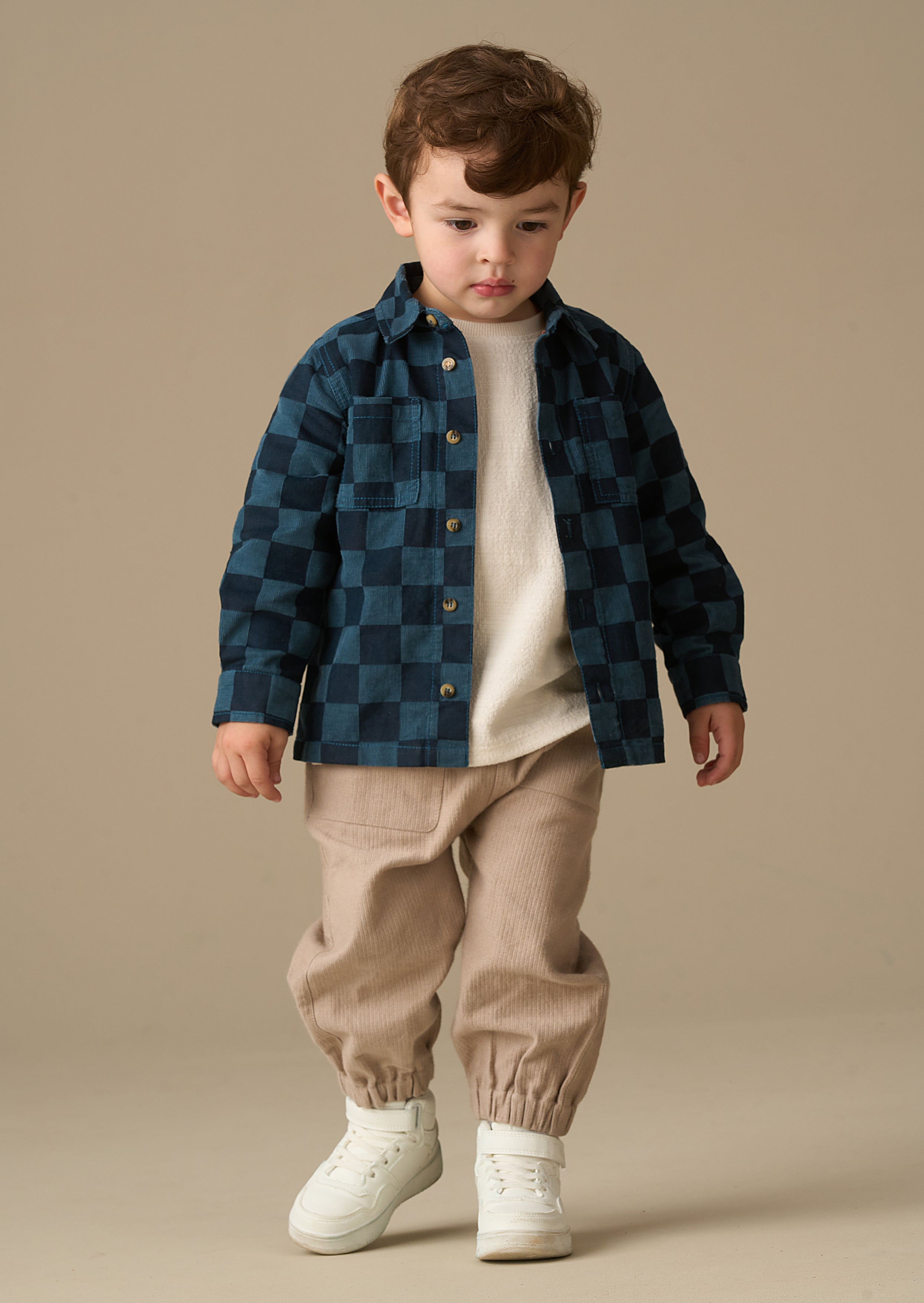 Kanz Pantaloni In Cotone Per Bambini E Ragazzi, Vestibilità Comoda Con Elastico In Vita, Lavabili In Lavatrice