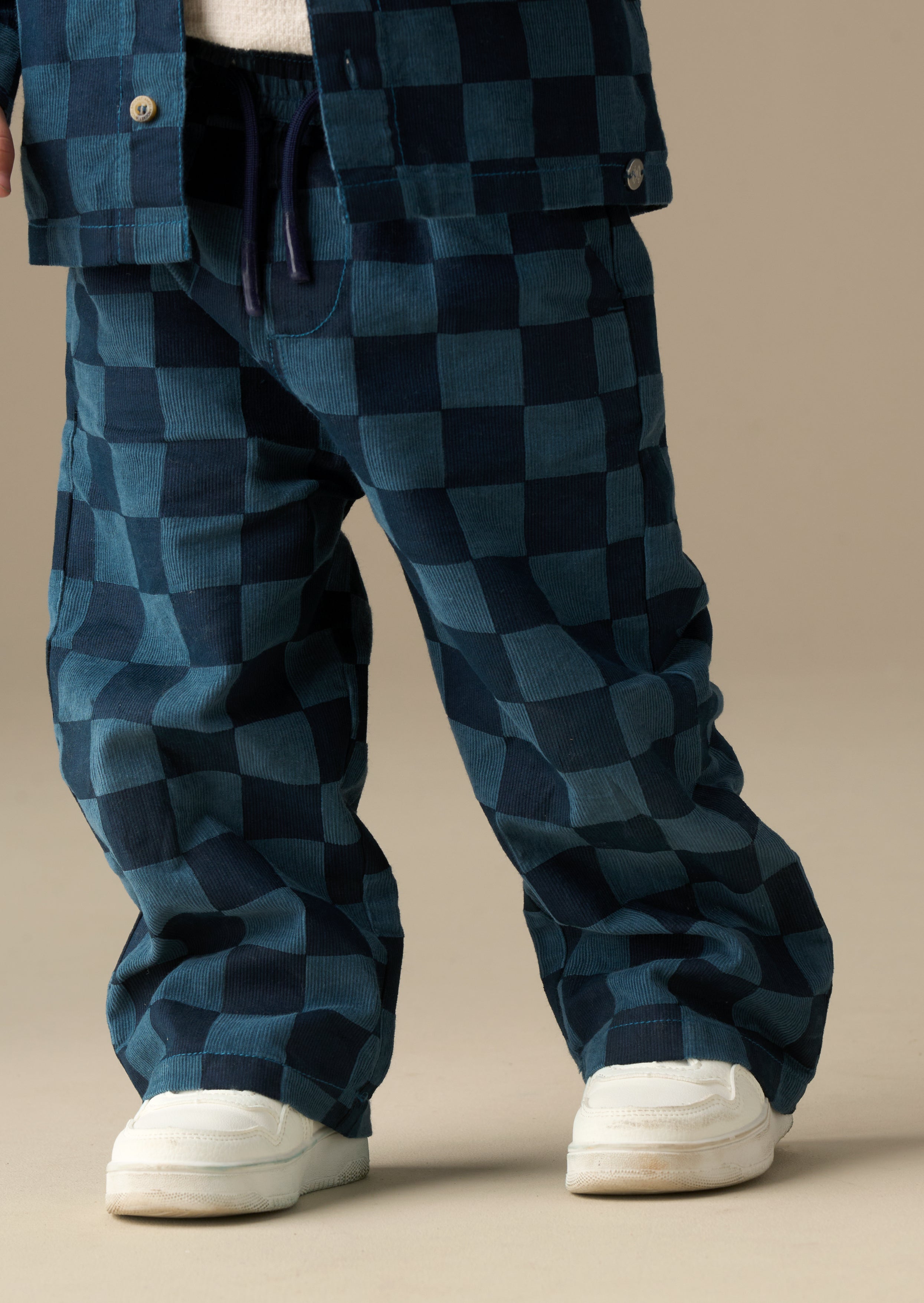 Tommy Cord Check Trouser