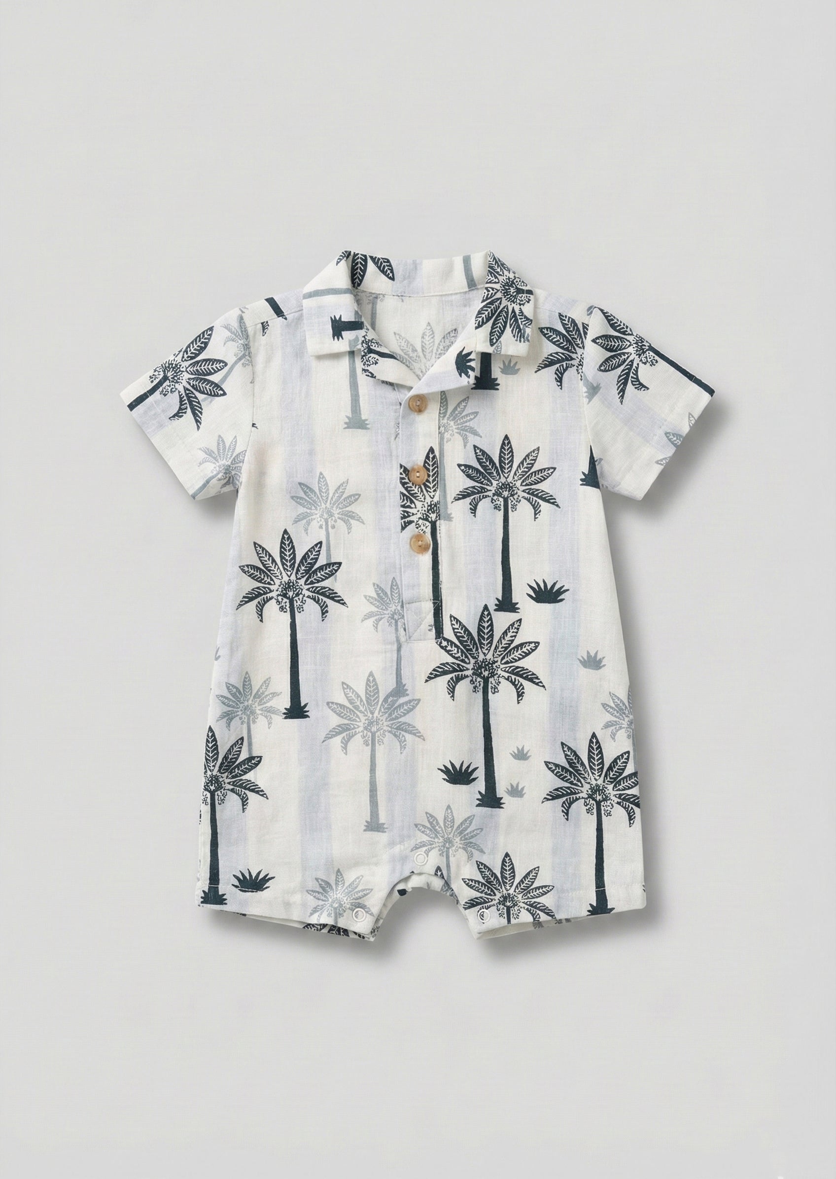 Jamie Palm Print Romper