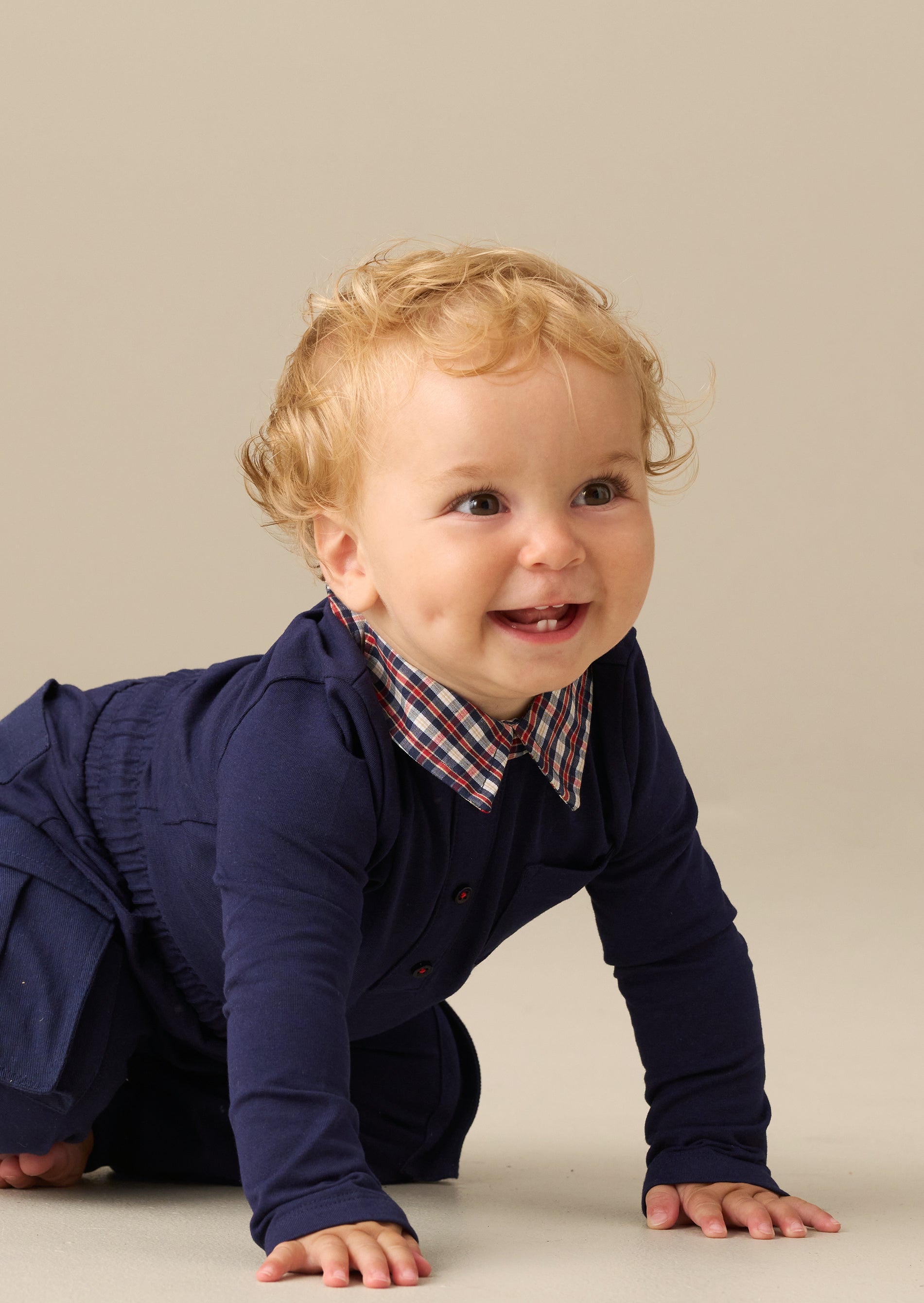 Archie Navy Smart Bodysuit And Jogger