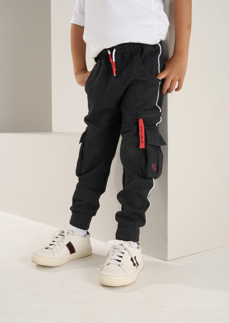 Frank Charcoal Pocket Cargo Jogger