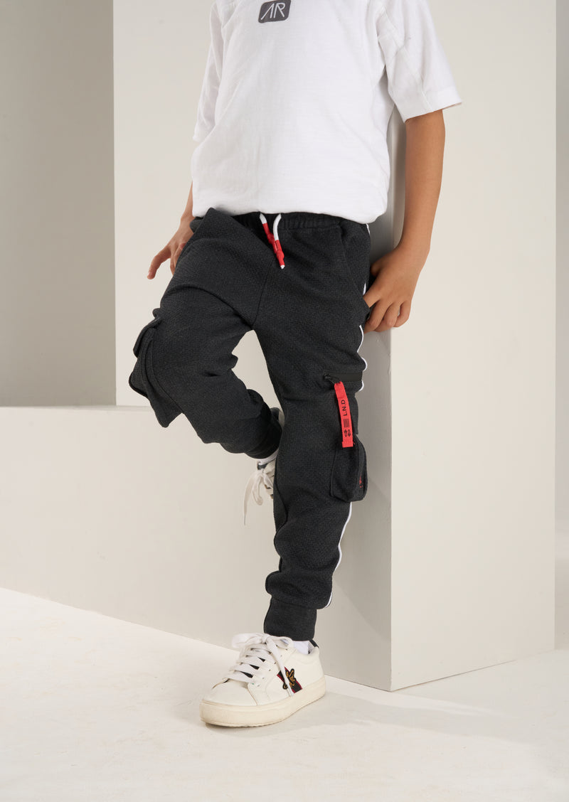 Frank Charcoal Pocket Cargo Jogger