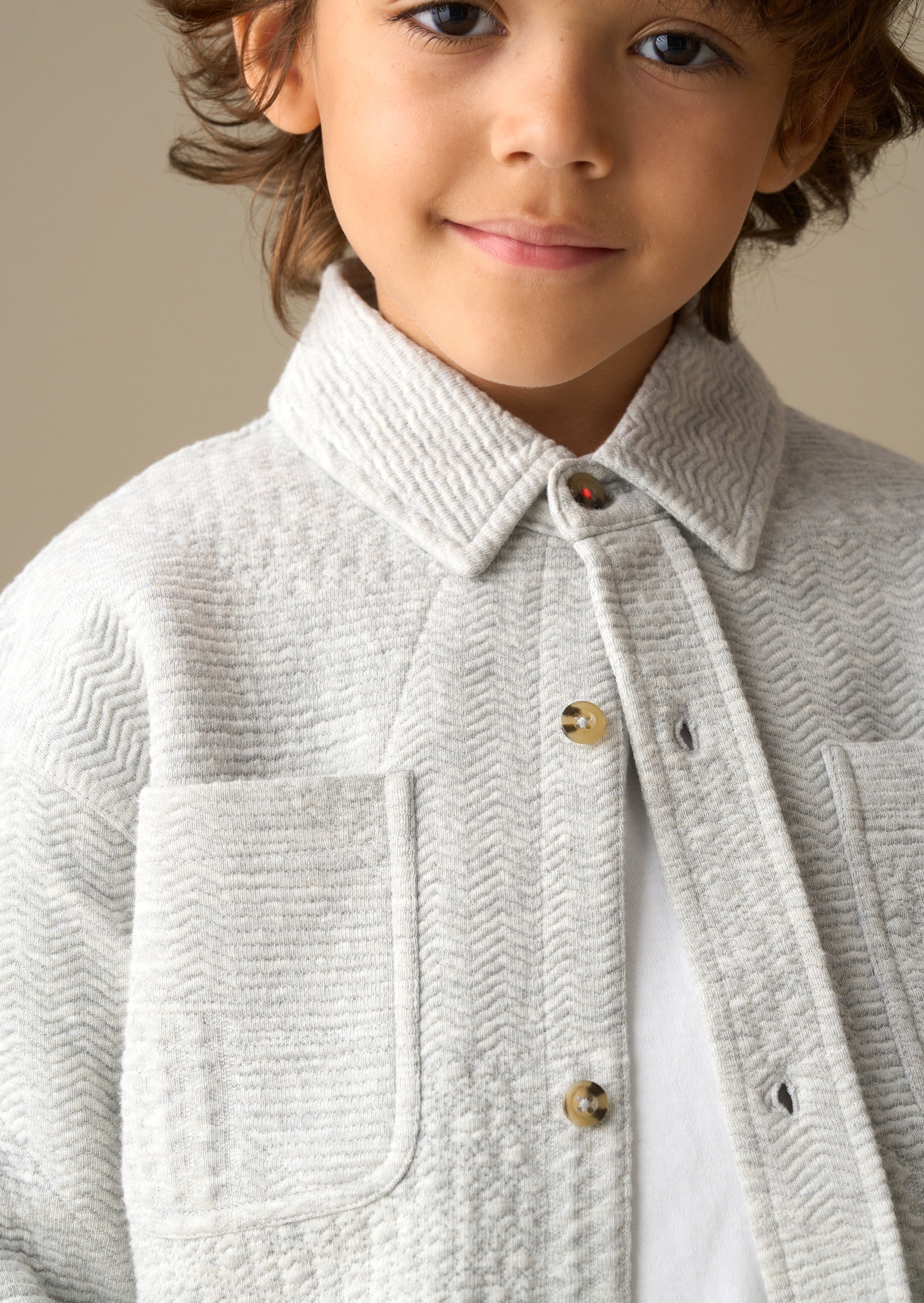 Malik Quilted Knit Shirt