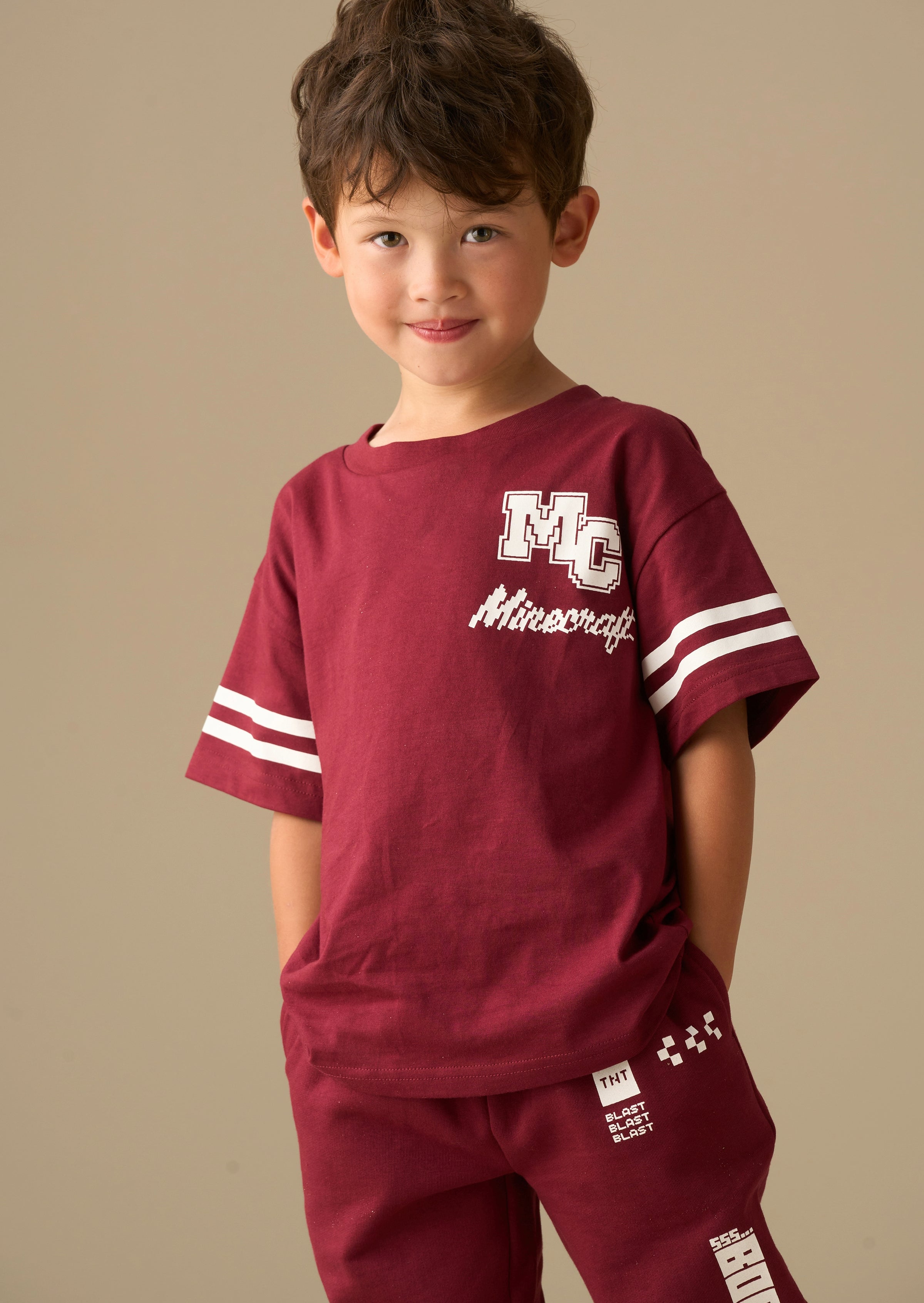 Minecraft Varsity Tee