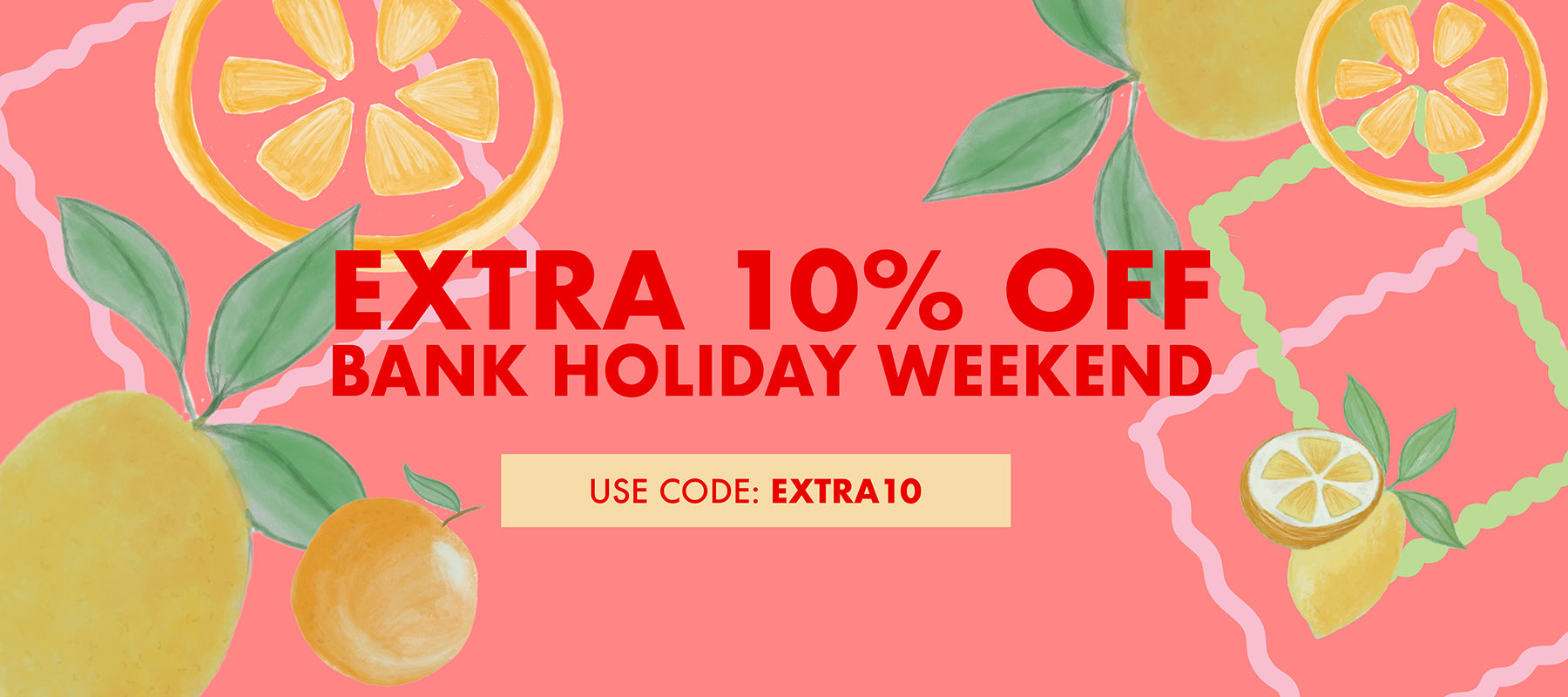 Extra 10% off sale