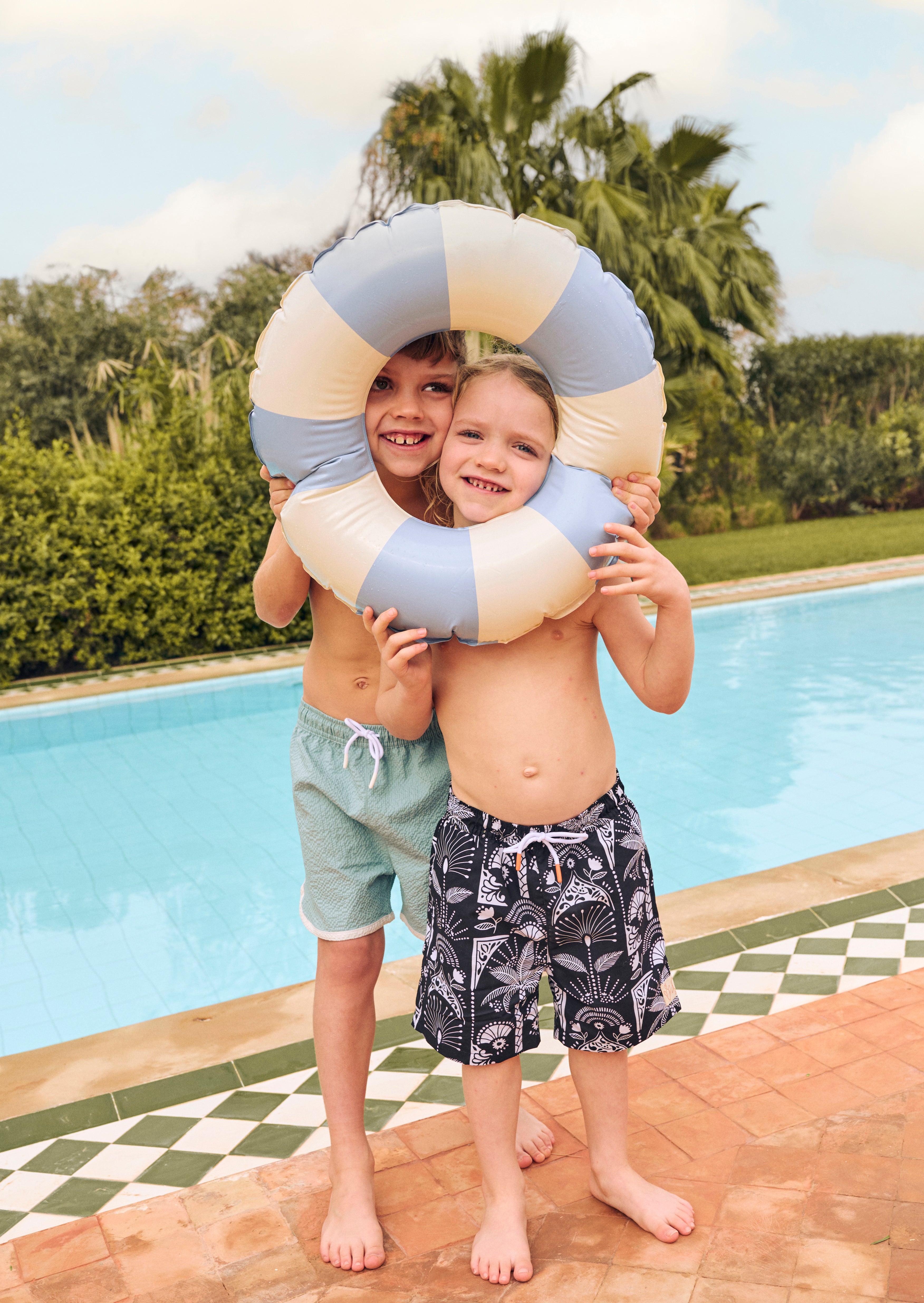 Sandy Print Swim Short