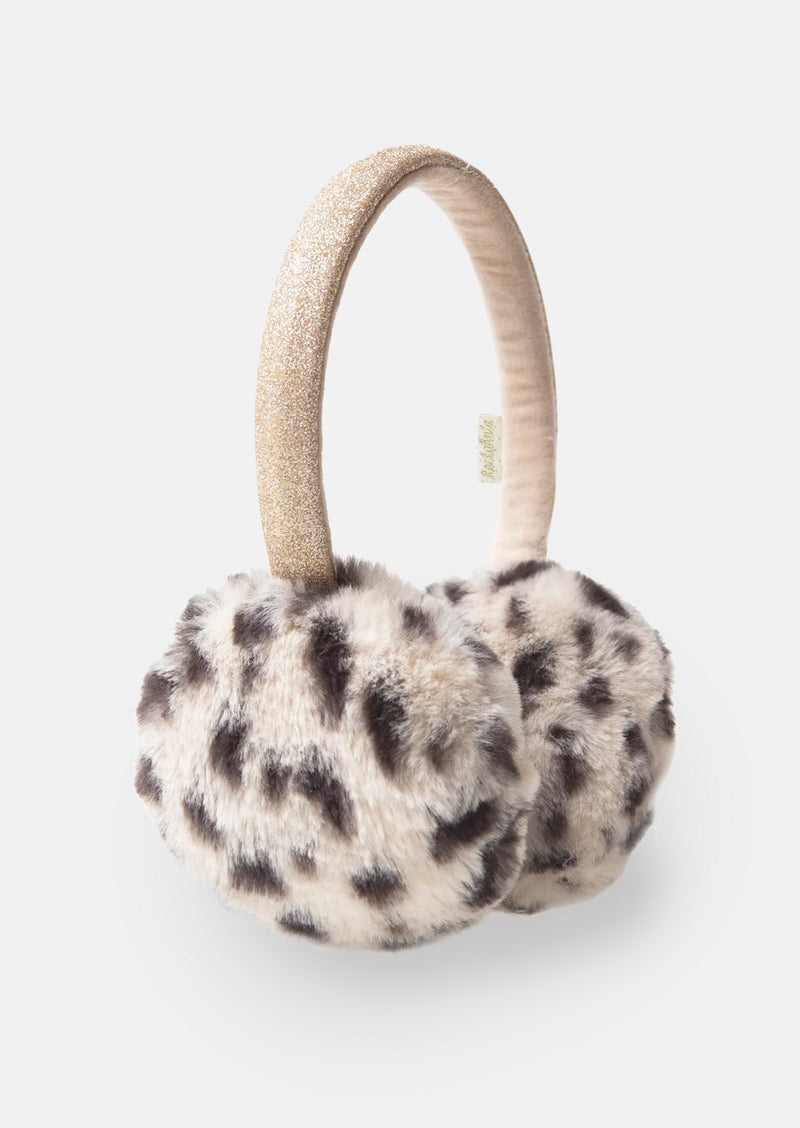 Luna Snow Leopard Earmuffs