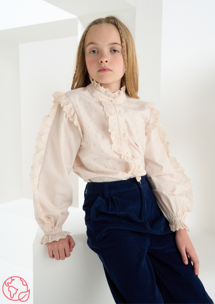 Girls Ivory Blouse | Girls | Angel & Rocket
