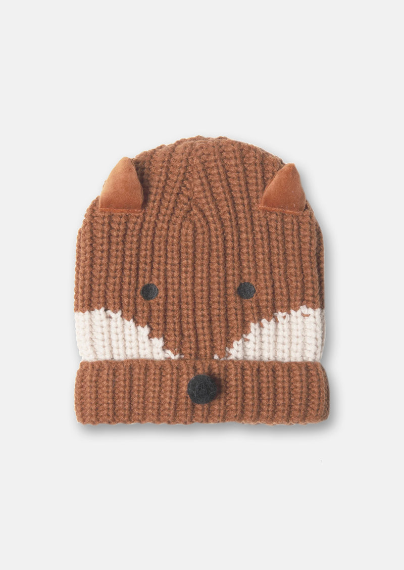 Felix Fox Knitted Hat 7-10 Years