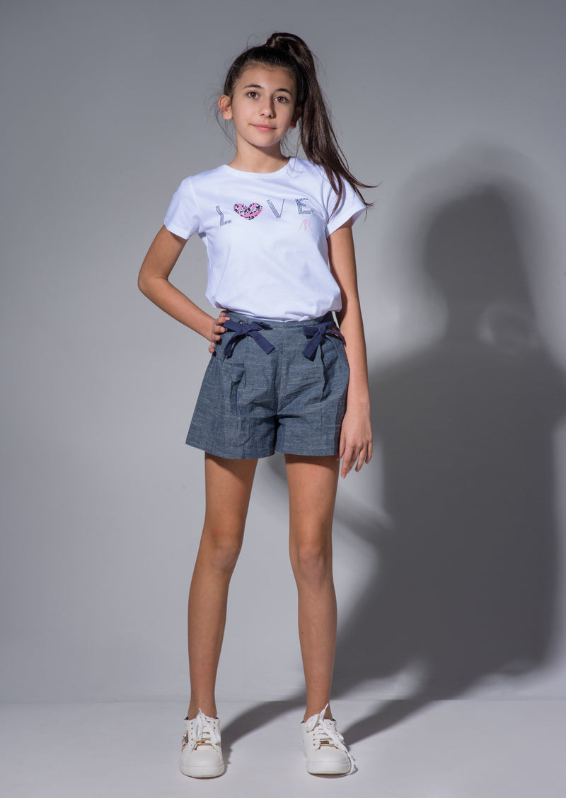 Jo-Jo Bow Pleat Shorts