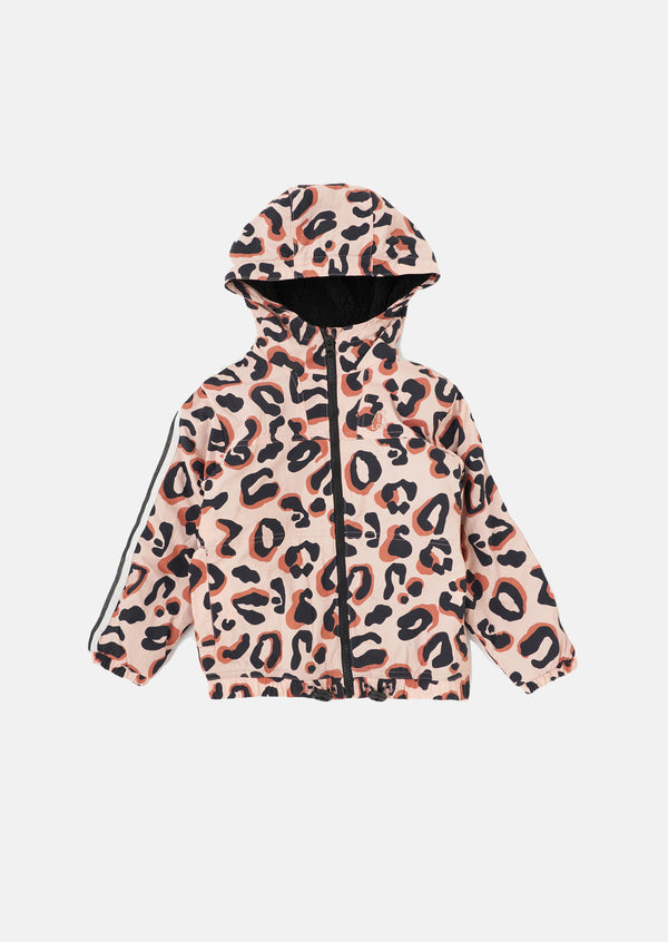 Naomi Print Pink Windcheater Jacket