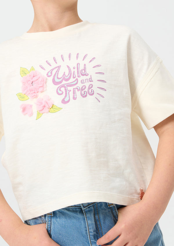 Tilly Embellished Wild & Free Tee