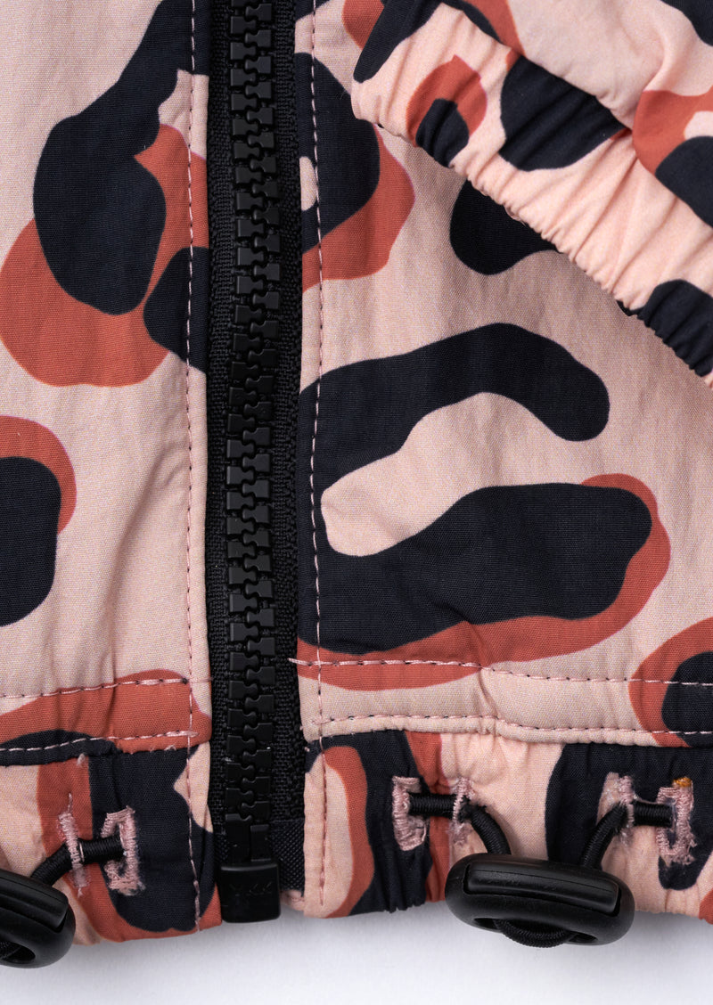 Naomi Print Pink Windcheater Jacket