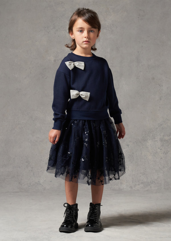 Ava Navy Star Tutu