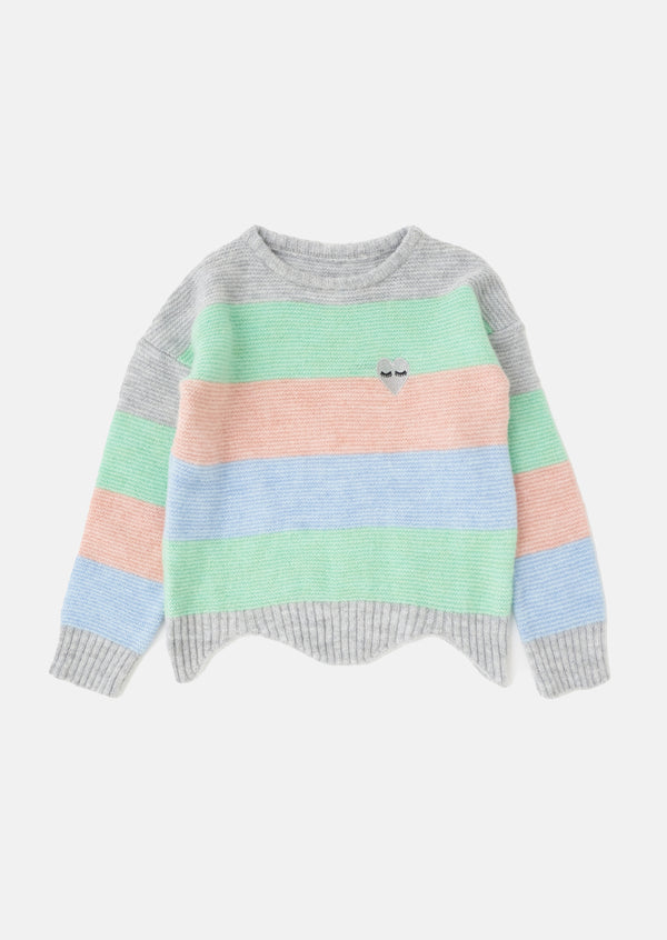 Suzi Pastel Stripe Jumper