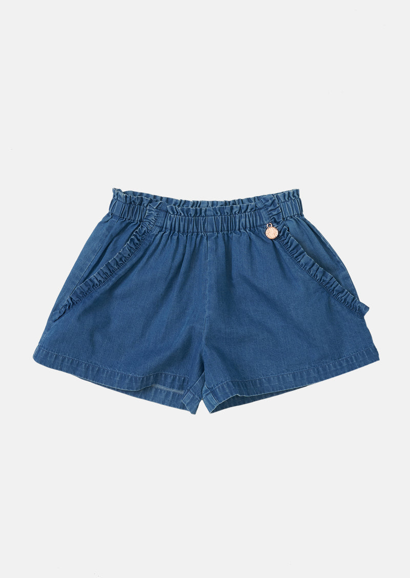 Jojo Blue Bow Short