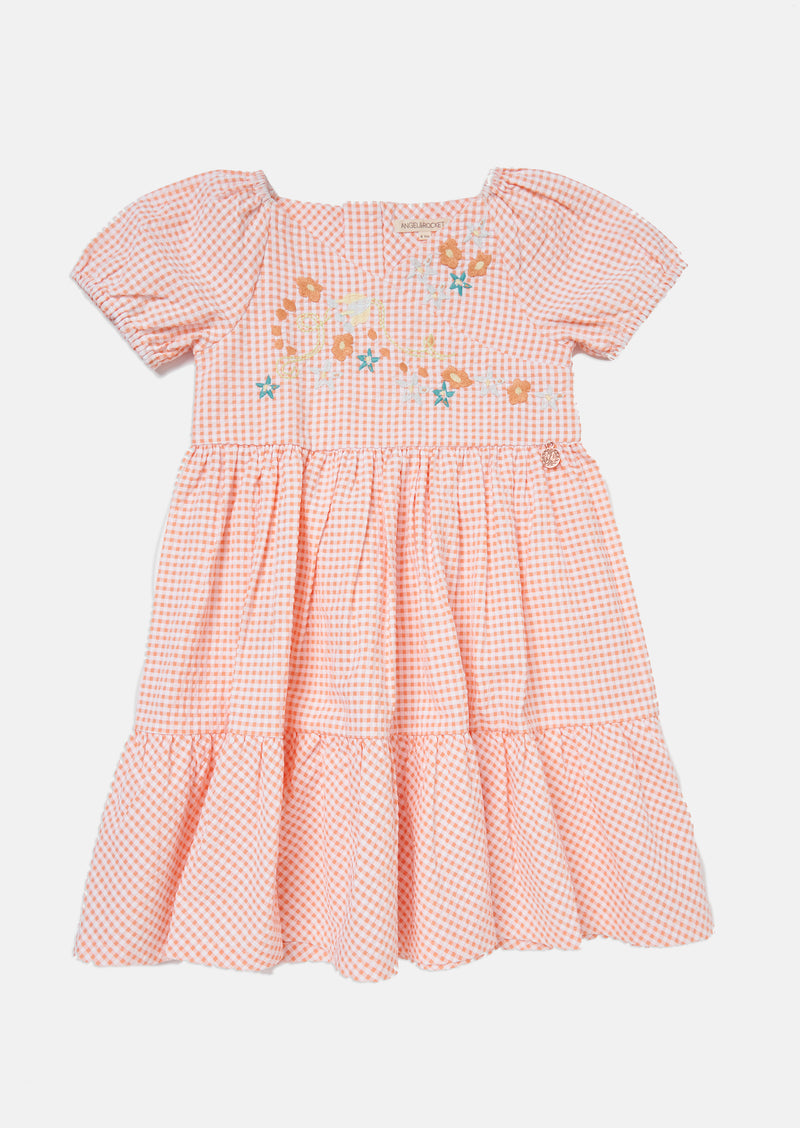 Theodora Emb Yolk Dress