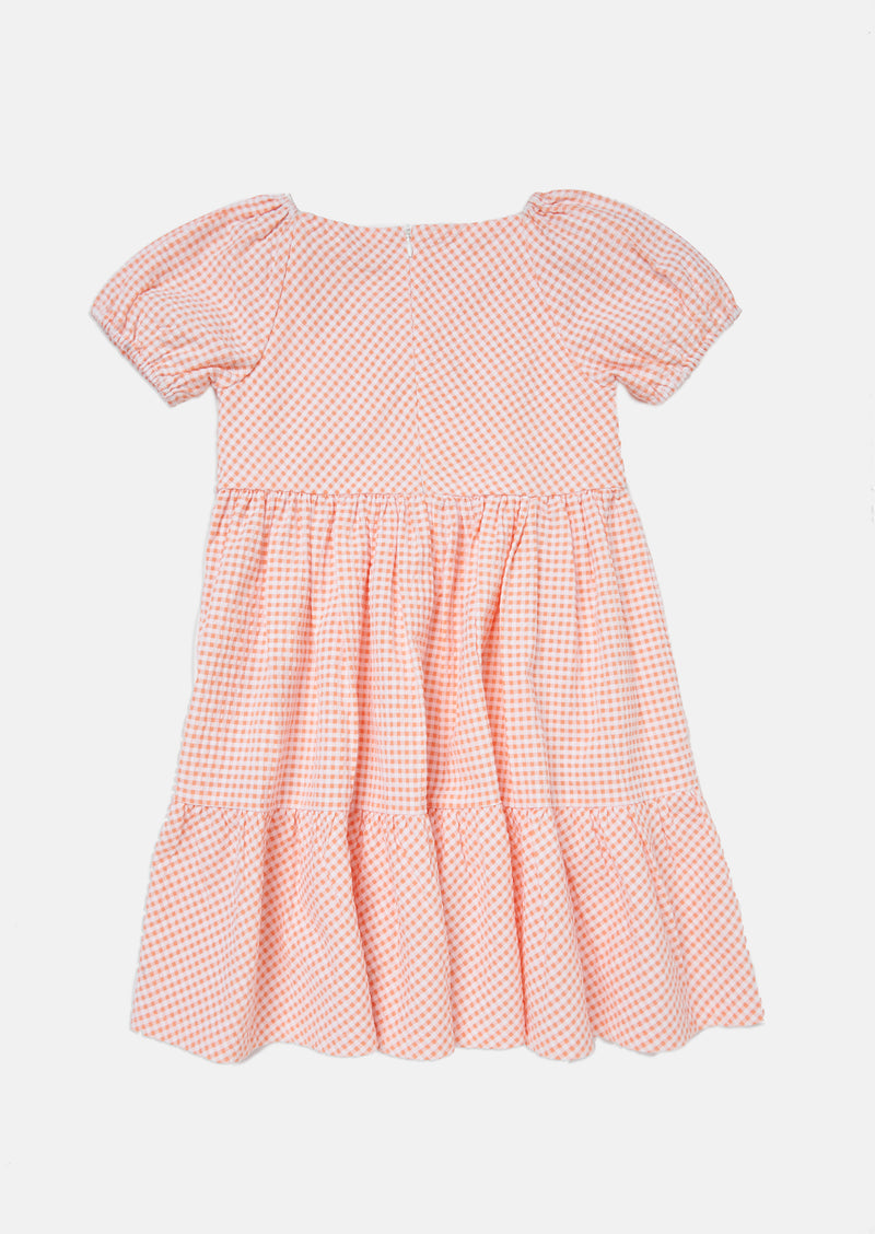 Theodora Emb Yolk Dress