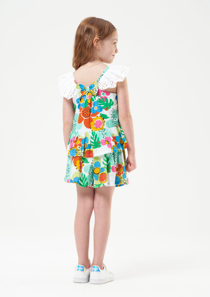 Amie Flower Print Short