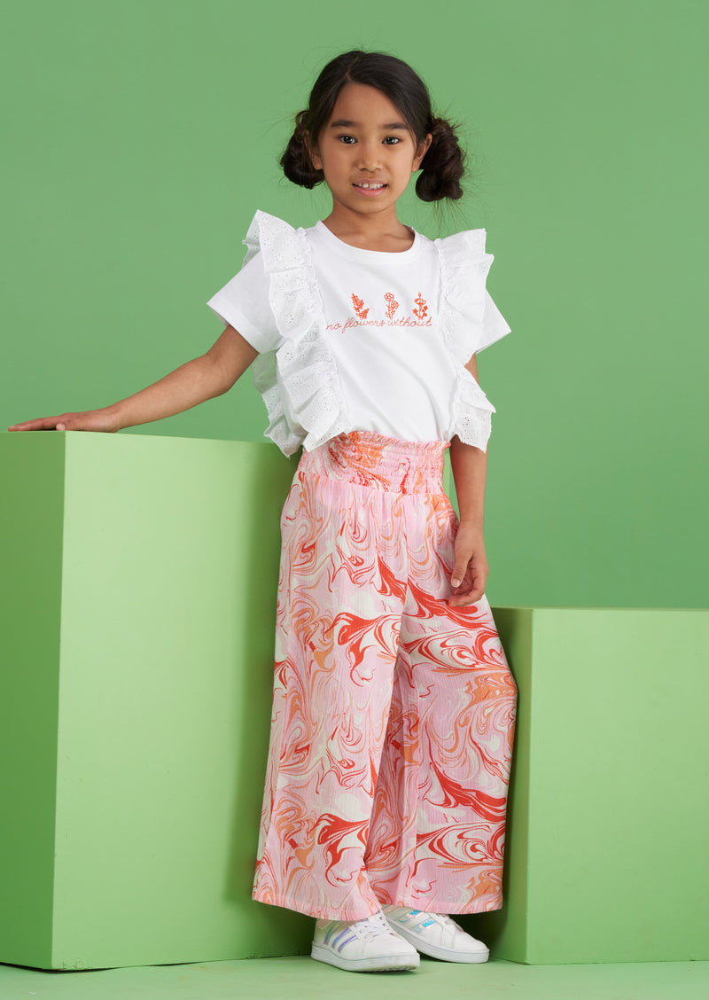 Helena Broderie Frill T
