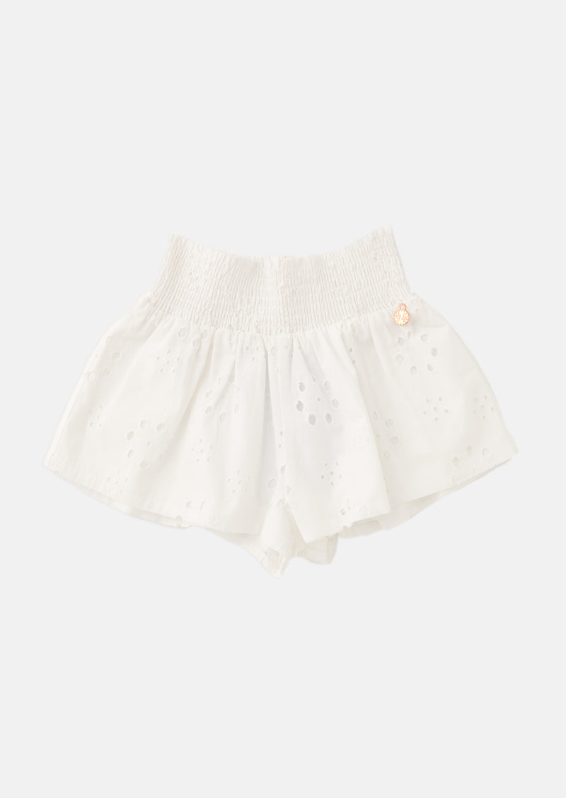 Hallie Broderie Short