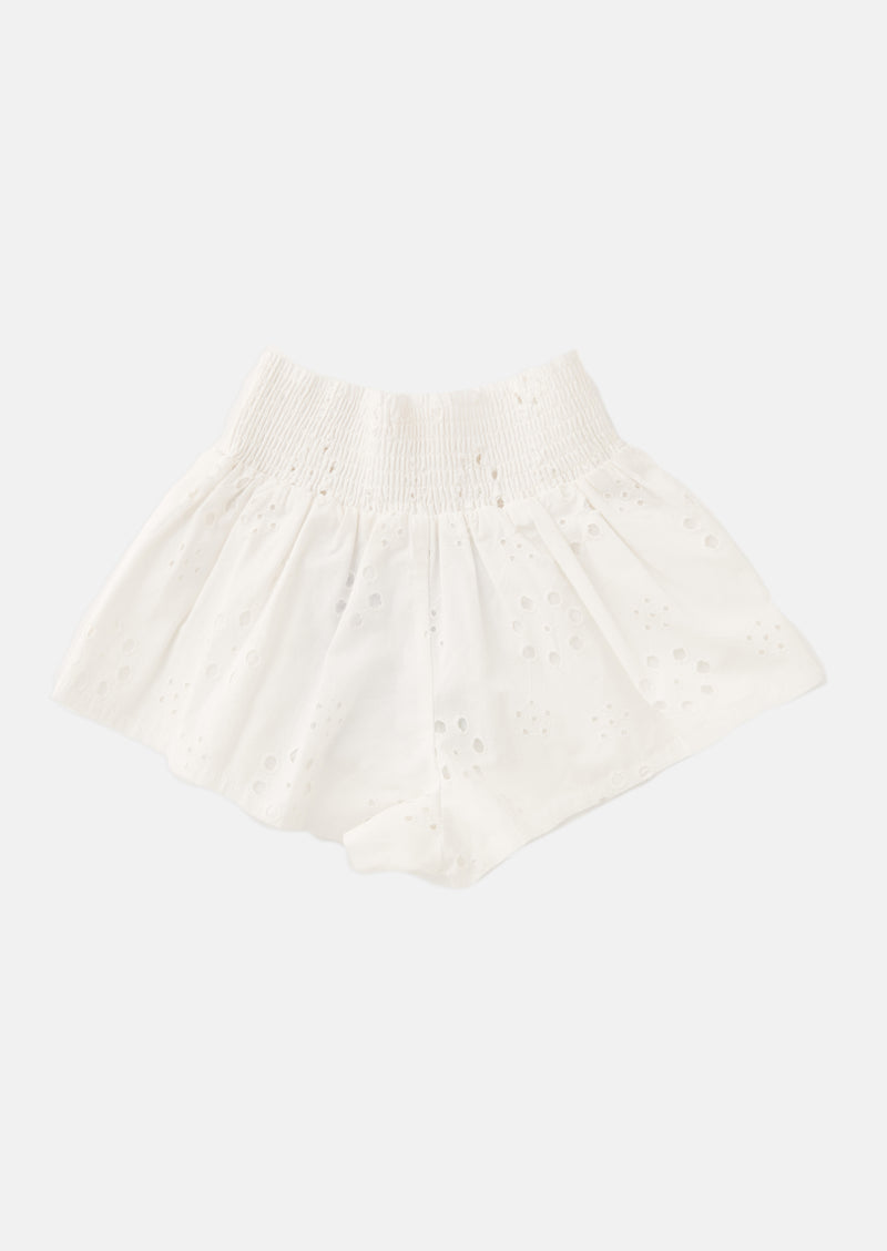 Hallie Broderie Short