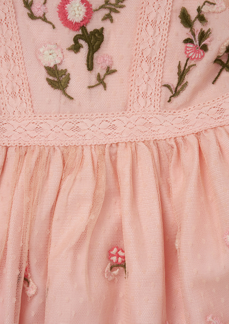 Una Embroidered Dress